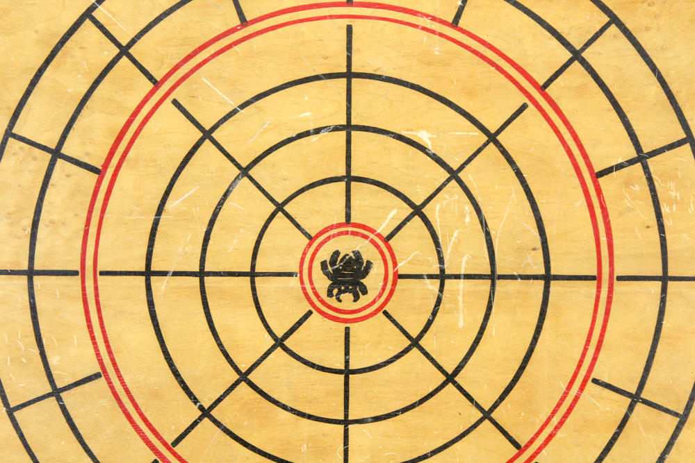 Carrom Game Board and Pieces