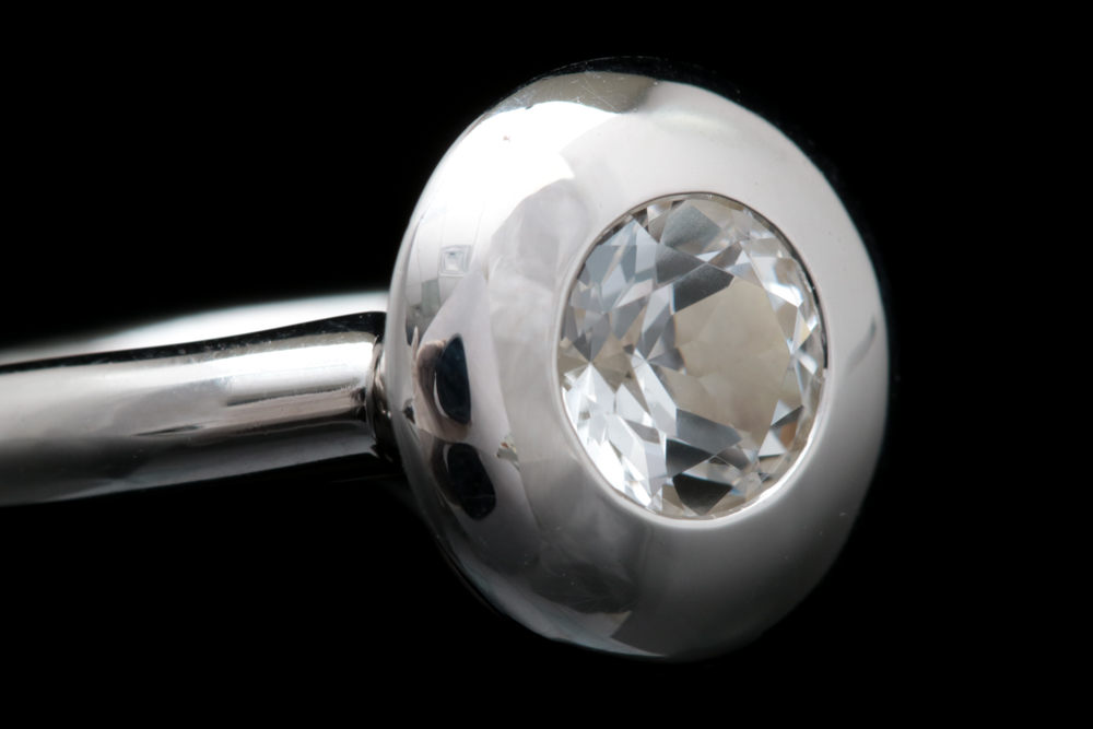 Bastian Sterling Silver and White Topaz Ring