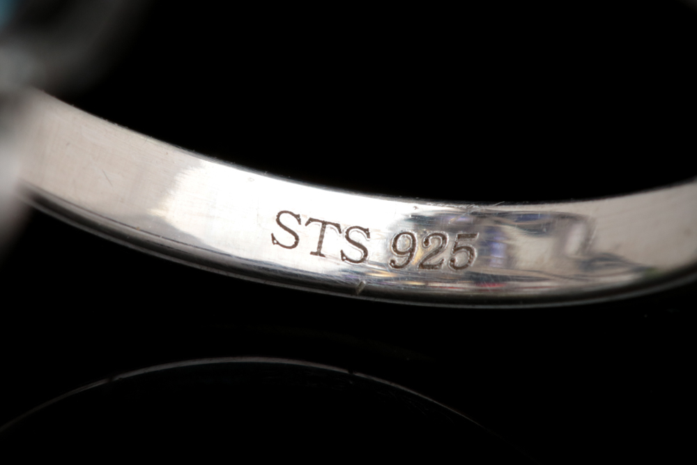 Sterling Silver and Multi-Gemstone Cocktail Ring