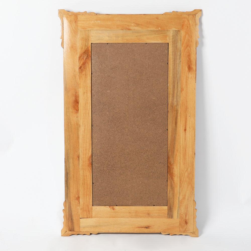 Oil Painting on Paper of Moses in an Inlaid Frame