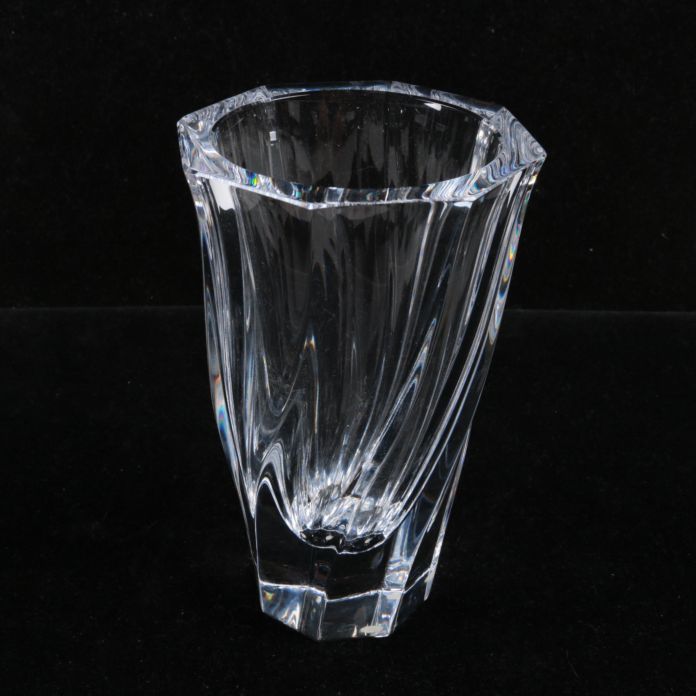 Orrefors "Residence" Crystal Vase