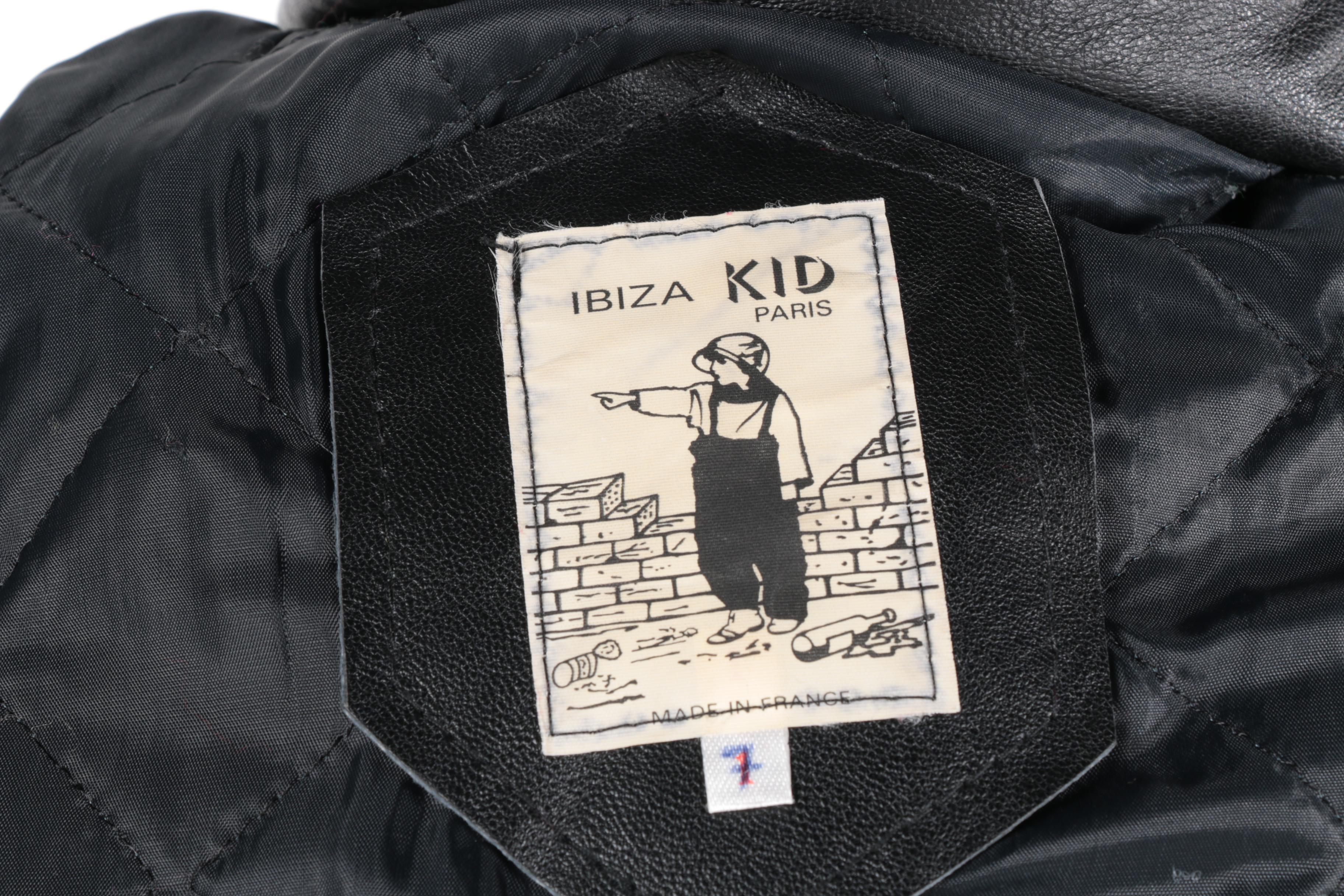 Ibiza Kid Paris Black Jacket