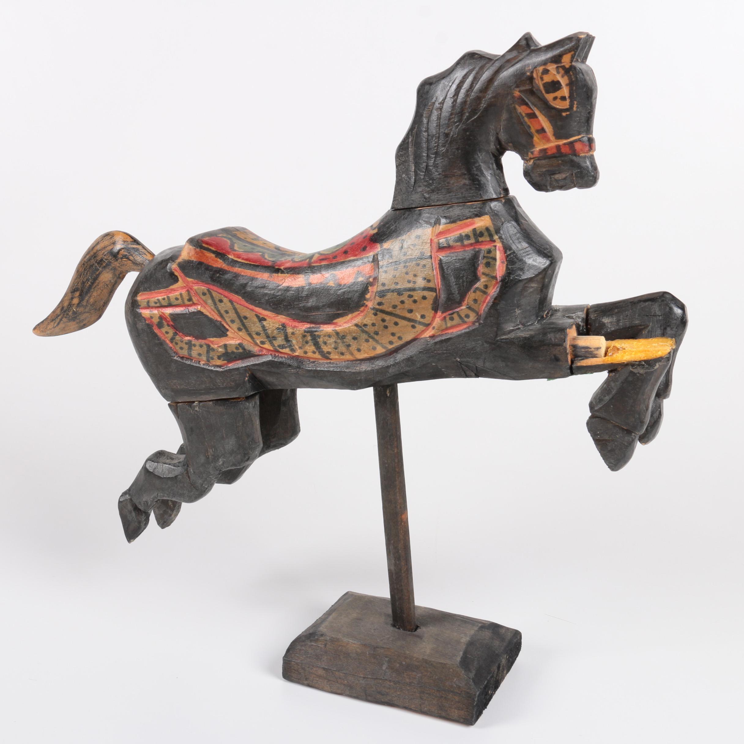 Pair of Decorative Horse Figurines
