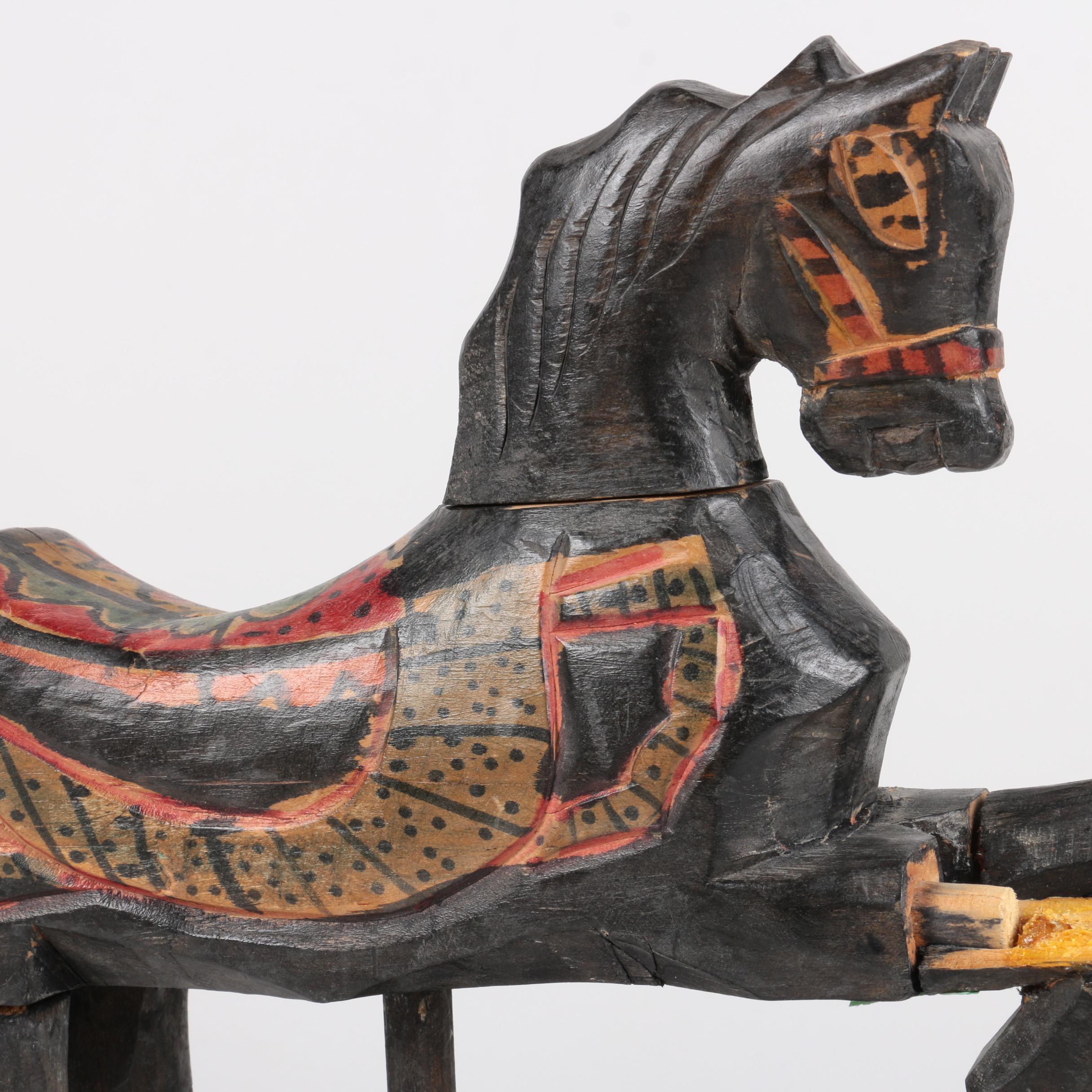 Pair of Decorative Horse Figurines