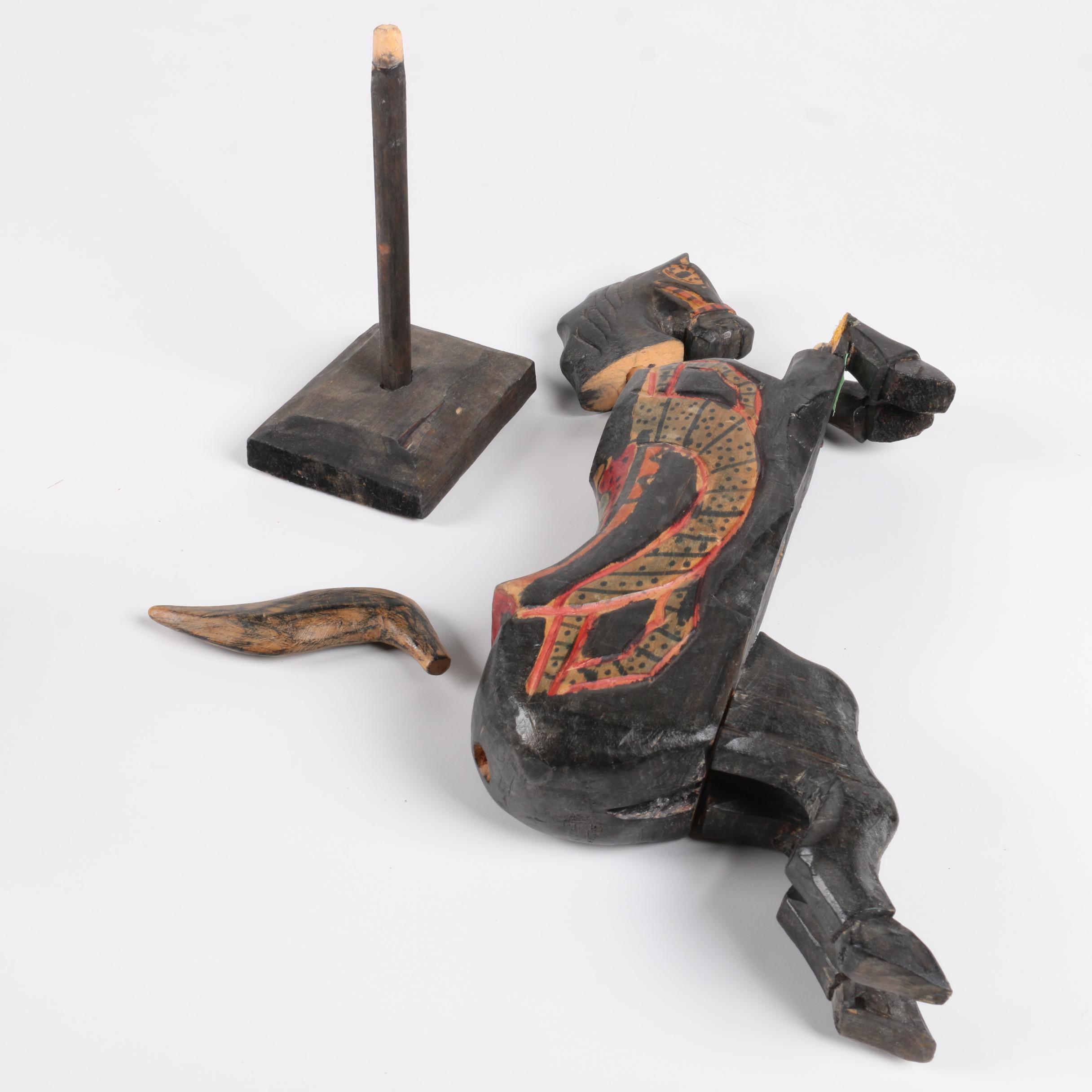 Pair of Decorative Horse Figurines