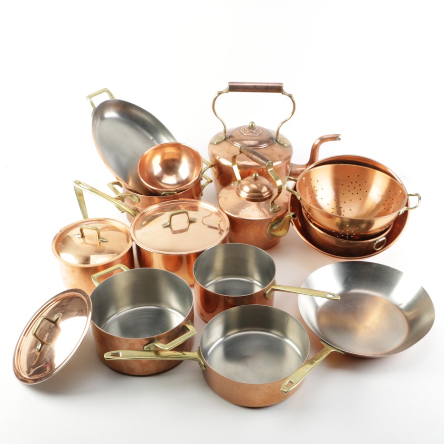 PRIORITY-Copper and Copper Plated Kitchenalia