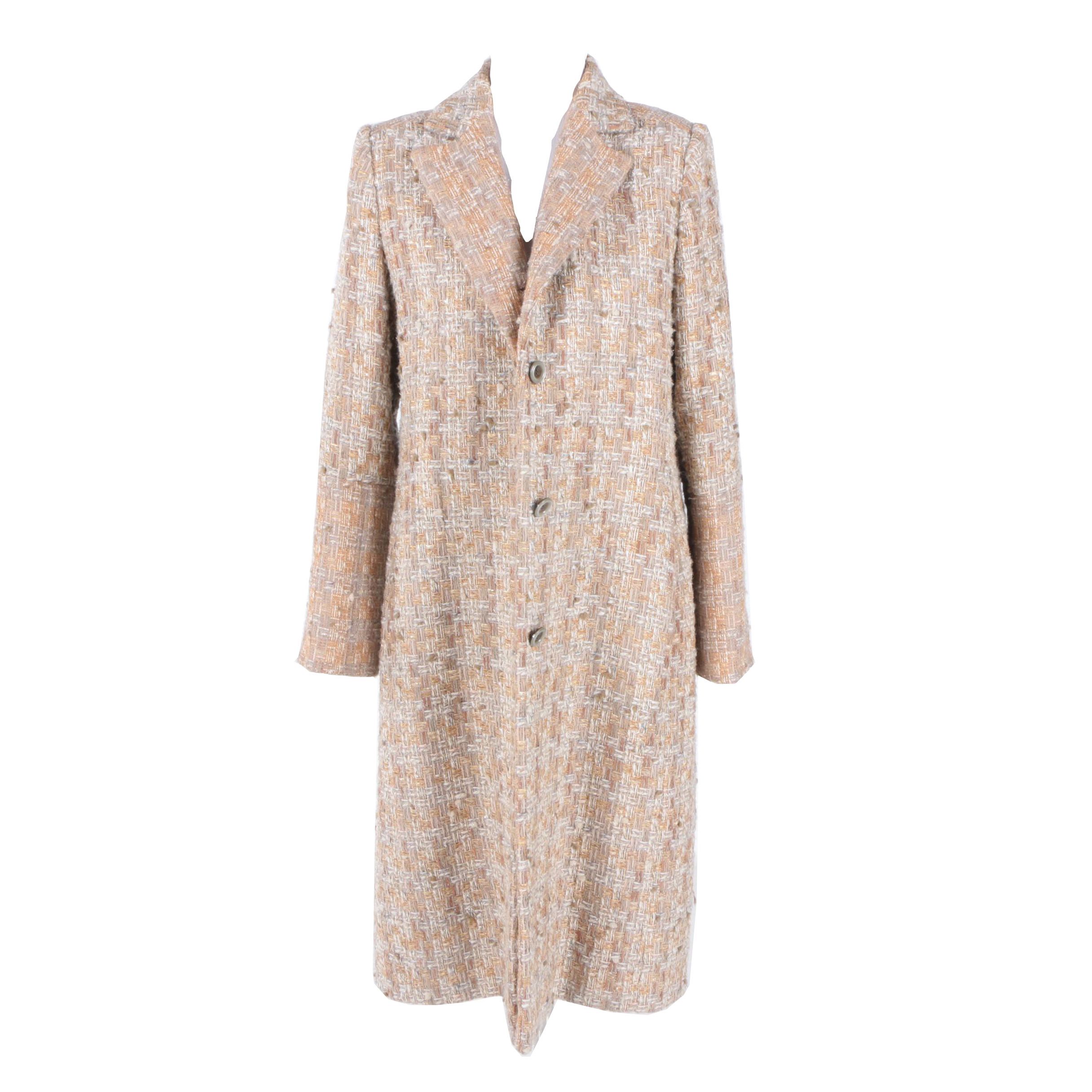 Women's Bill Blass for Neiman Marcus Tweed Coat
