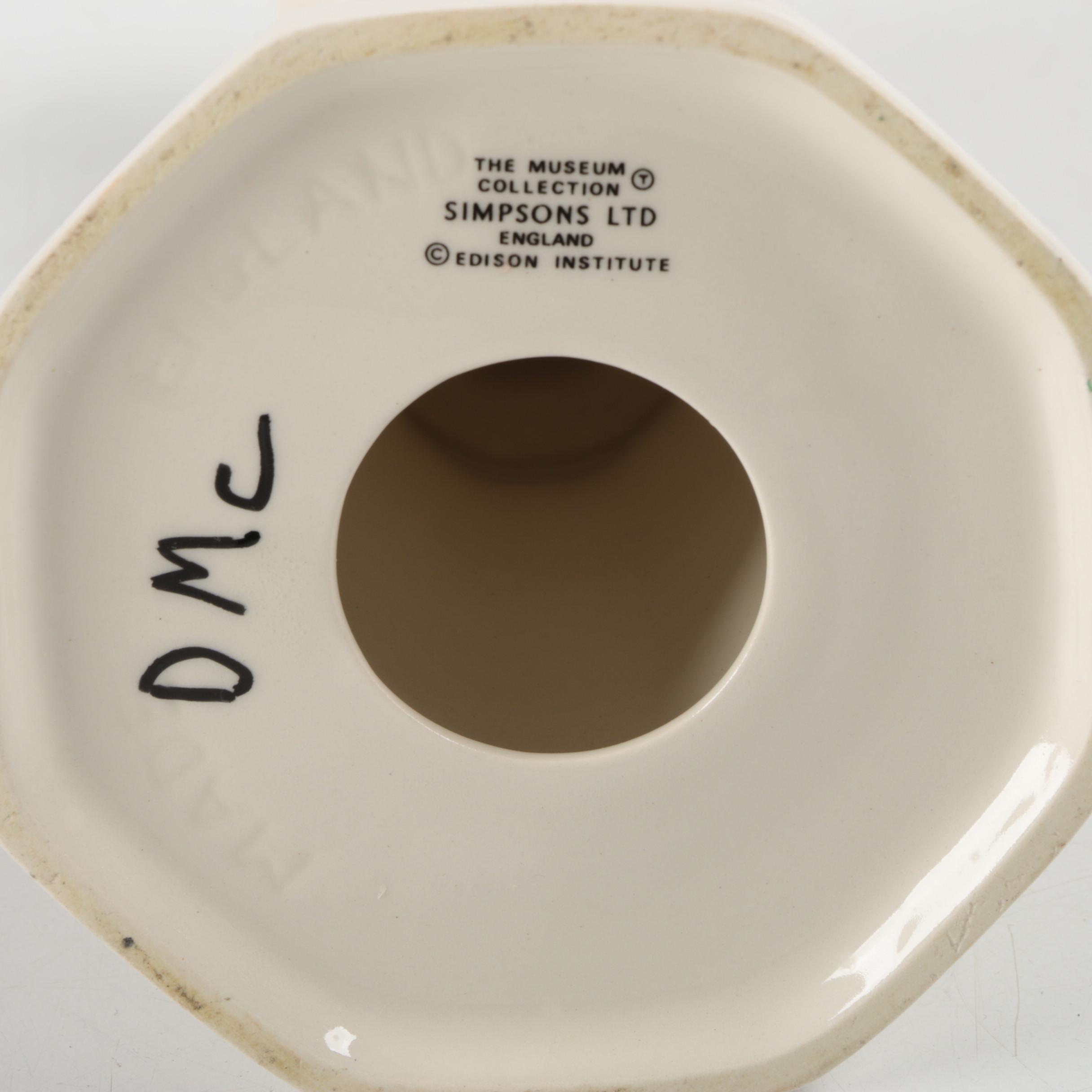 Simpsons Ltd. "The Henry Ford Museum" Tableware