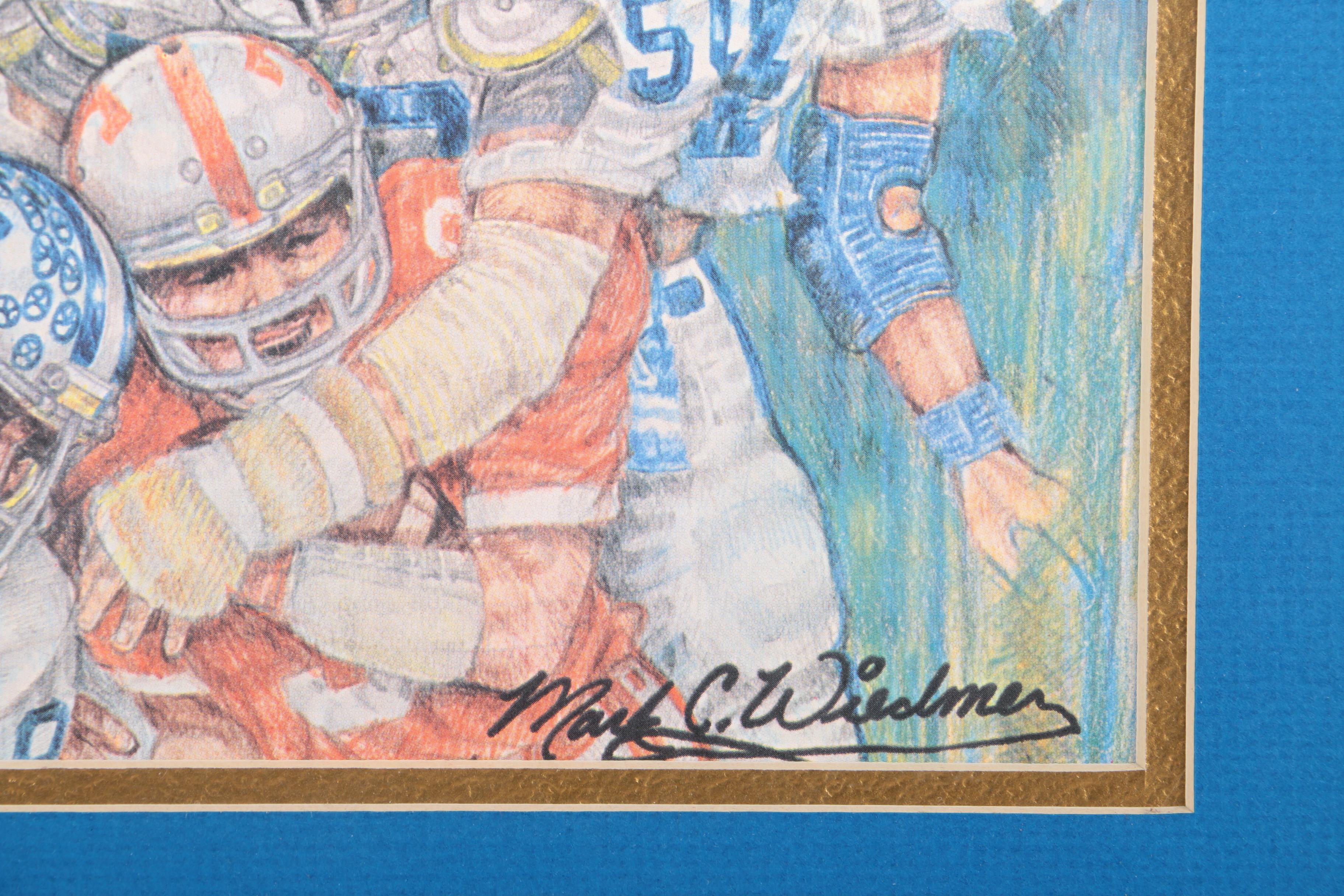 Reproduction Print on Paper After Mark C. Wiedmer "Kentucky Heroes"