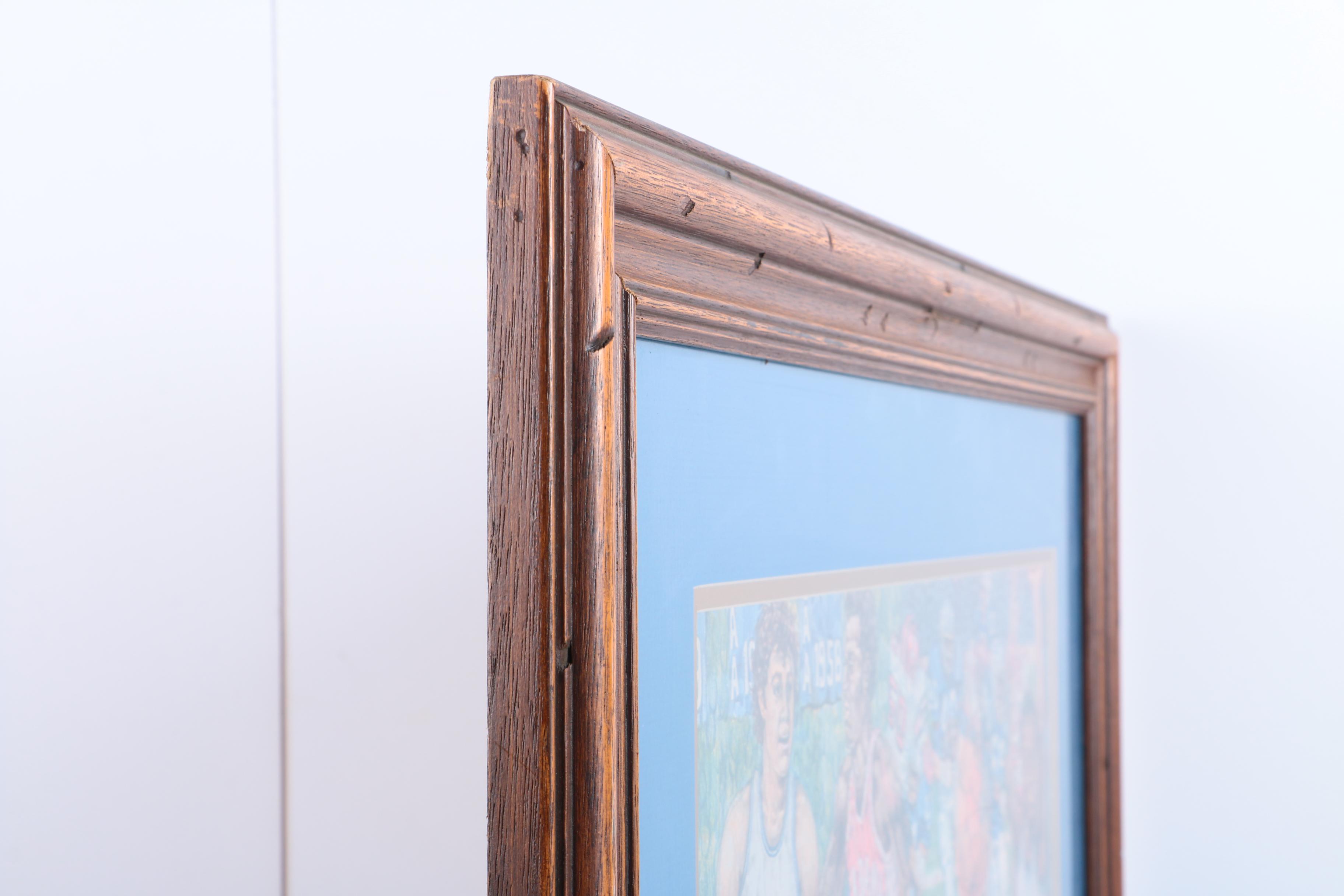 Reproduction Print on Paper After Mark C. Wiedmer "Kentucky Heroes"