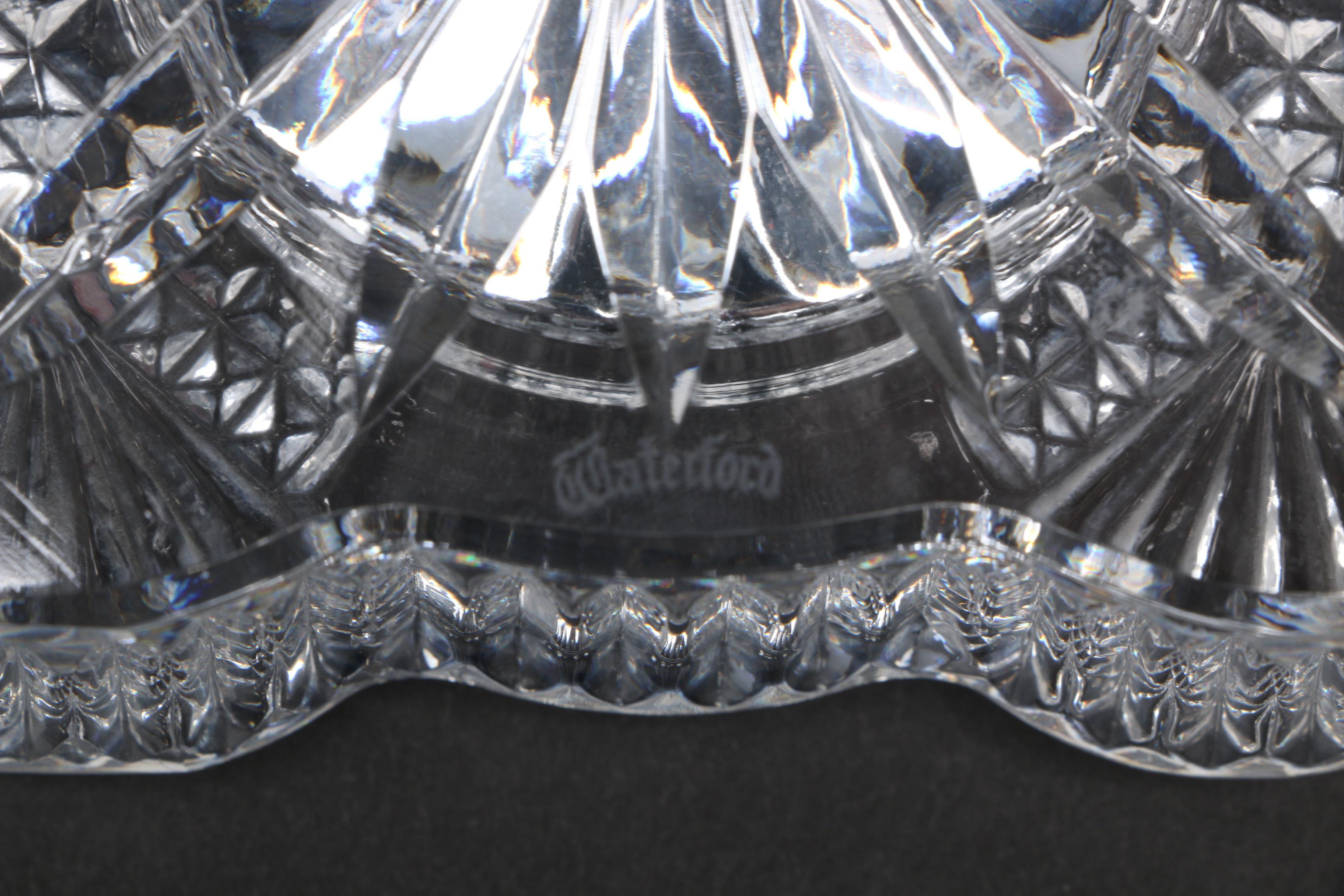 Waterford Crystal "Giftware" Teddy Bear Clock