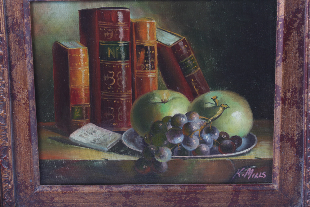 Contemporary Original Still Life Oil Paintings on Canvas