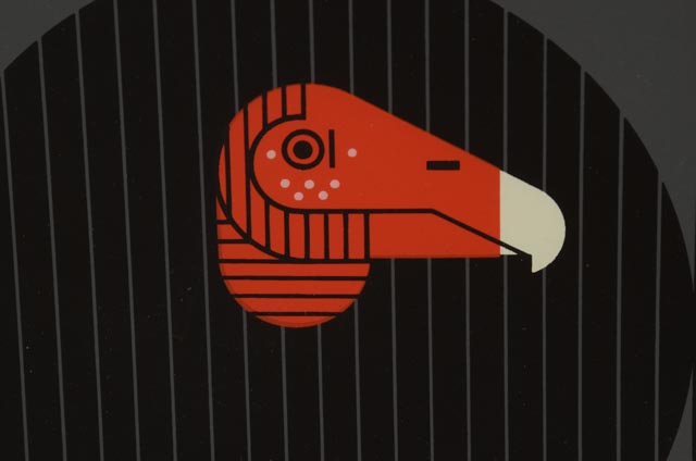 Charley Harper Signed Limited Edition Serigraph "Buzz Off, You Turkey!"