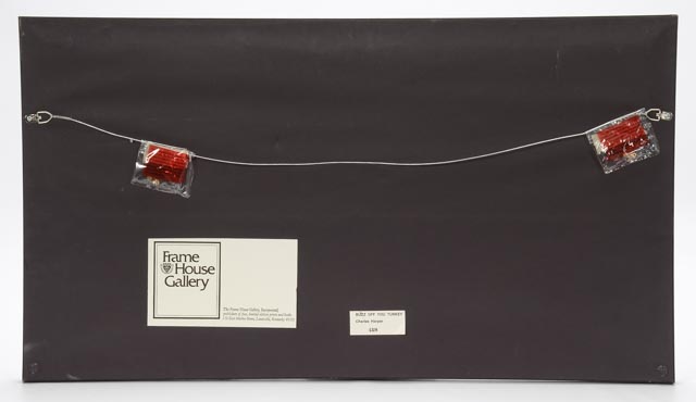 Charley Harper Signed Limited Edition Serigraph "Buzz Off, You Turkey!"