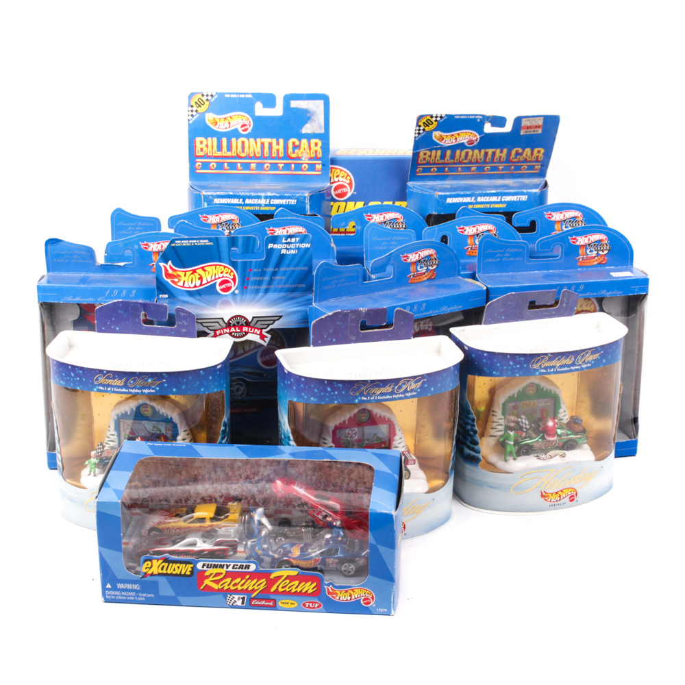 "Hot Wheels" Die Cast Collector Sets