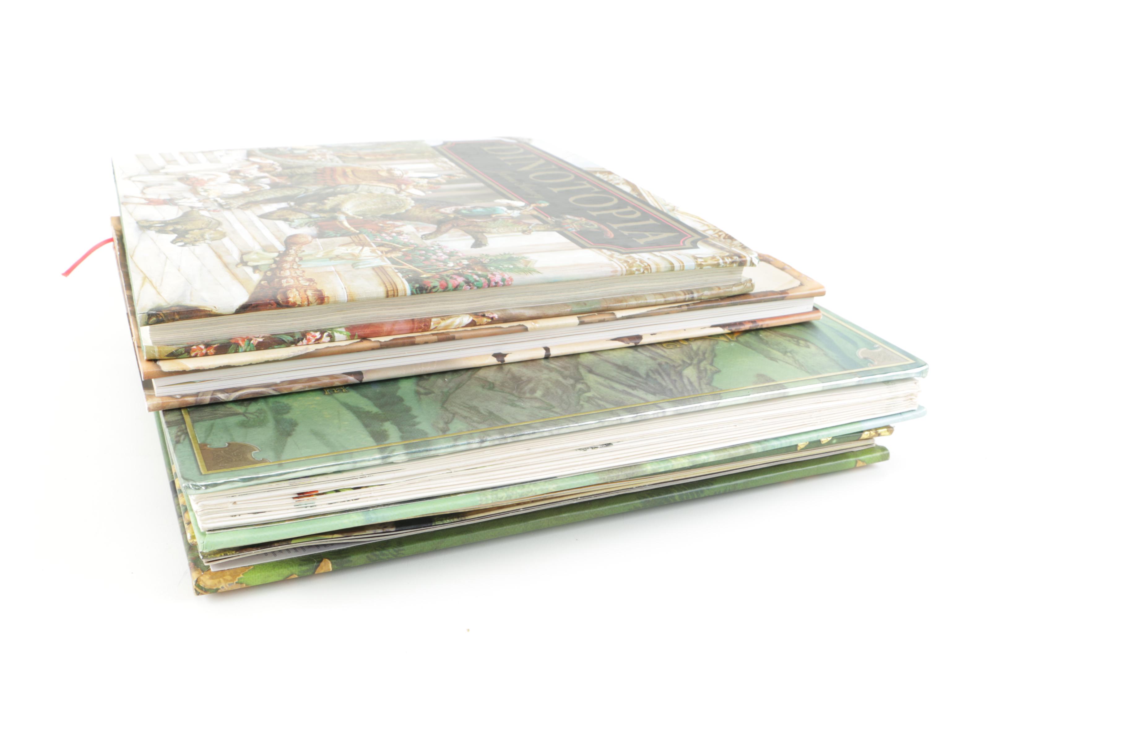 Four Fantasy Art Books