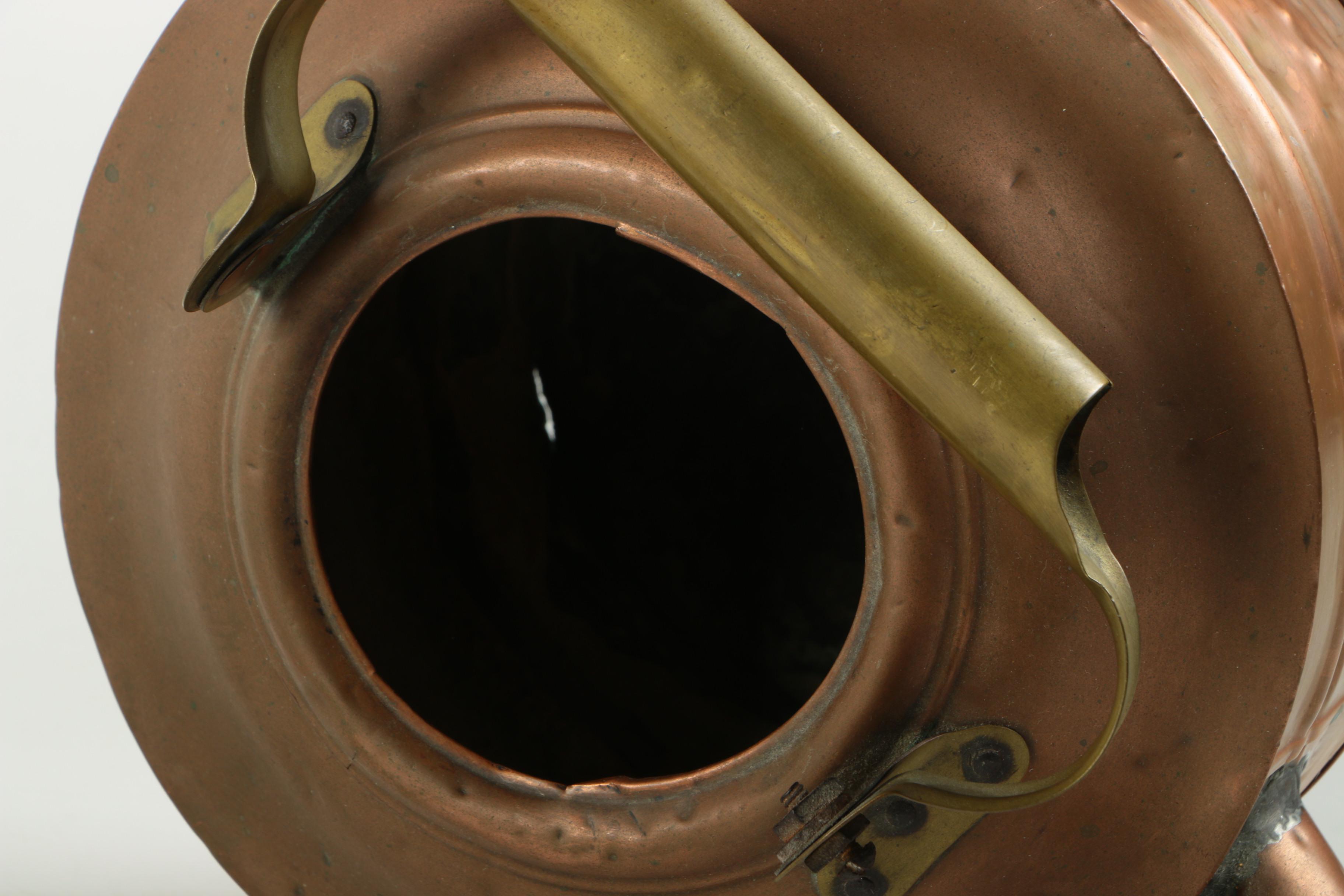 Vintage Copper Tea Kettle