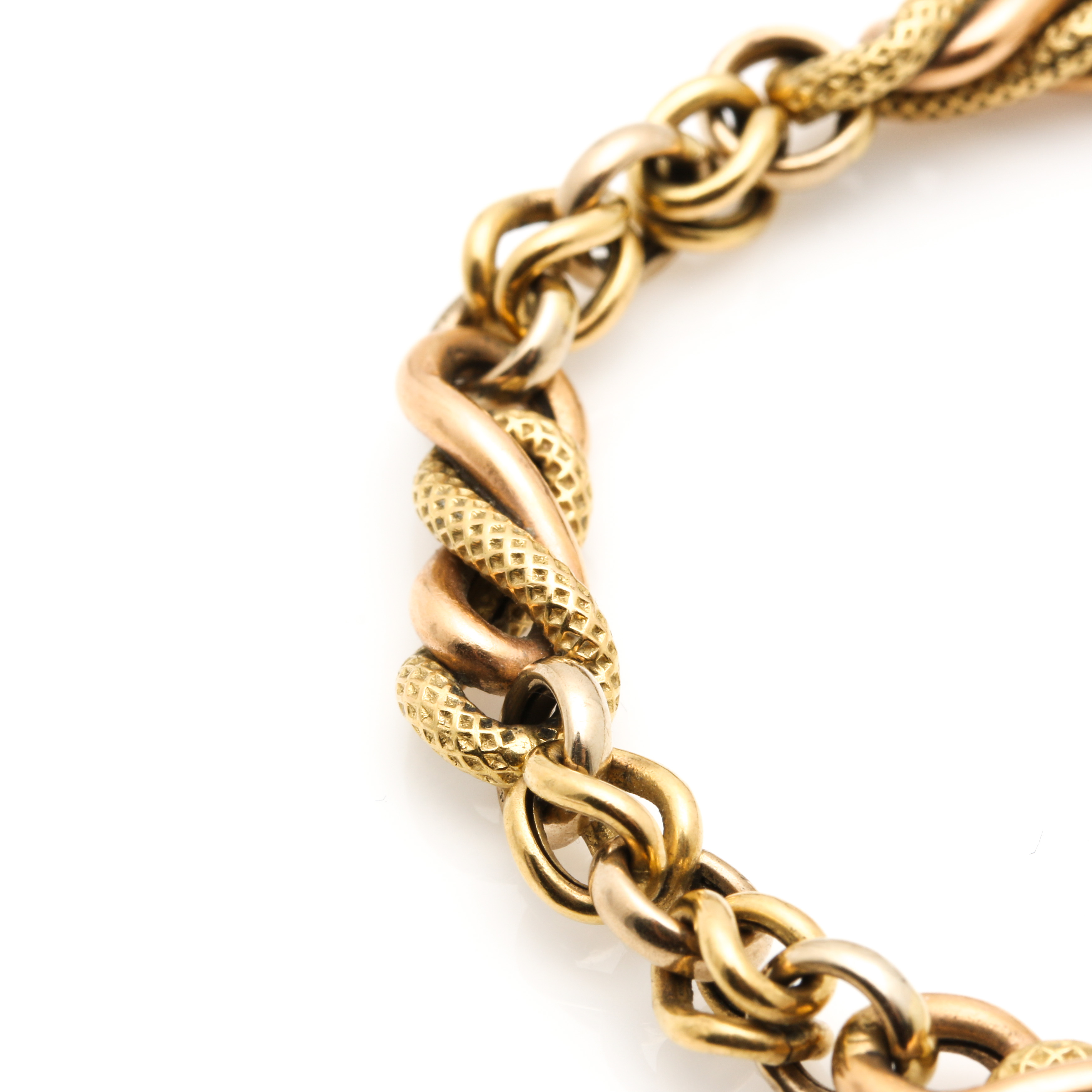 14K Yellow Gold Link Bracelet