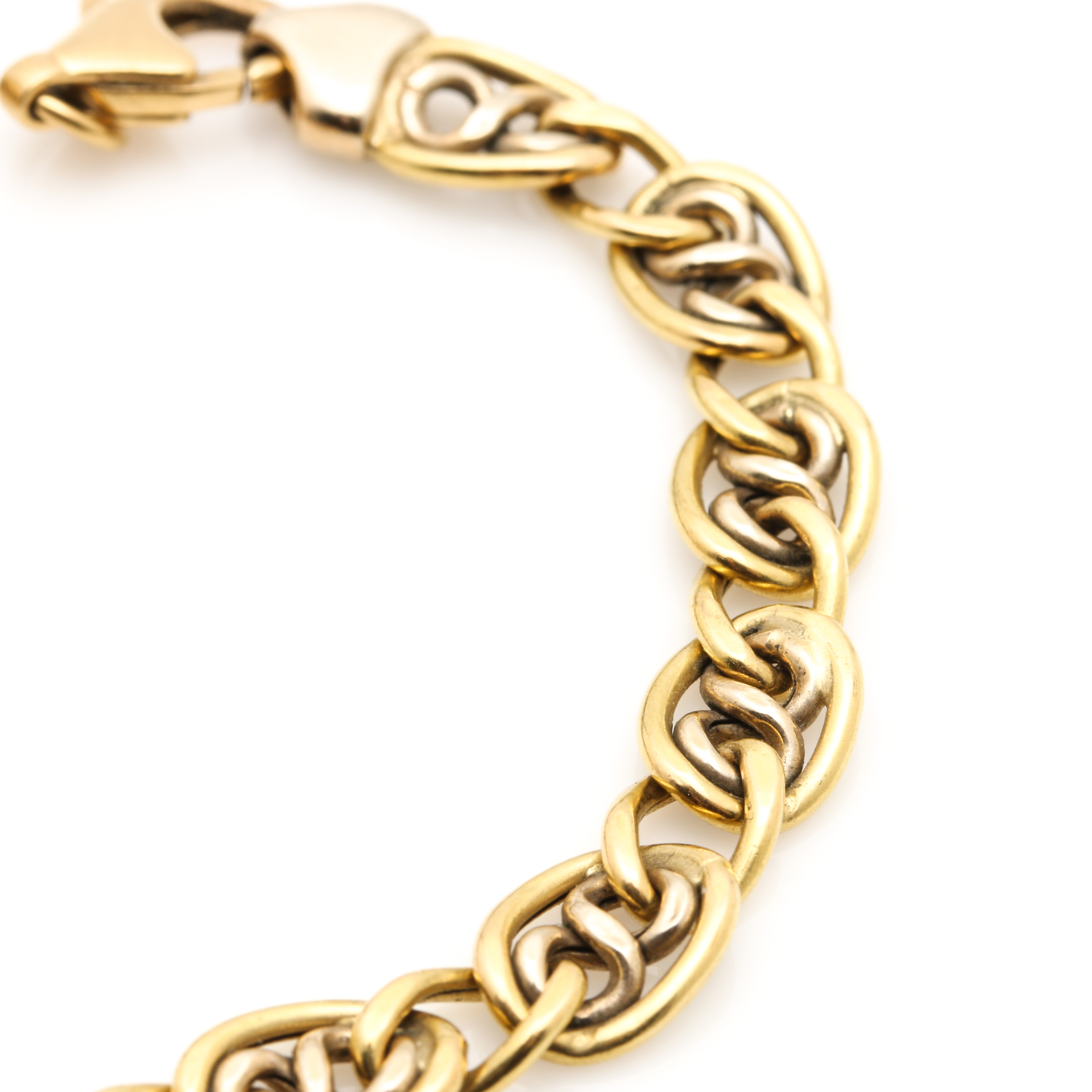 14K Yellow Gold Link Bracelet