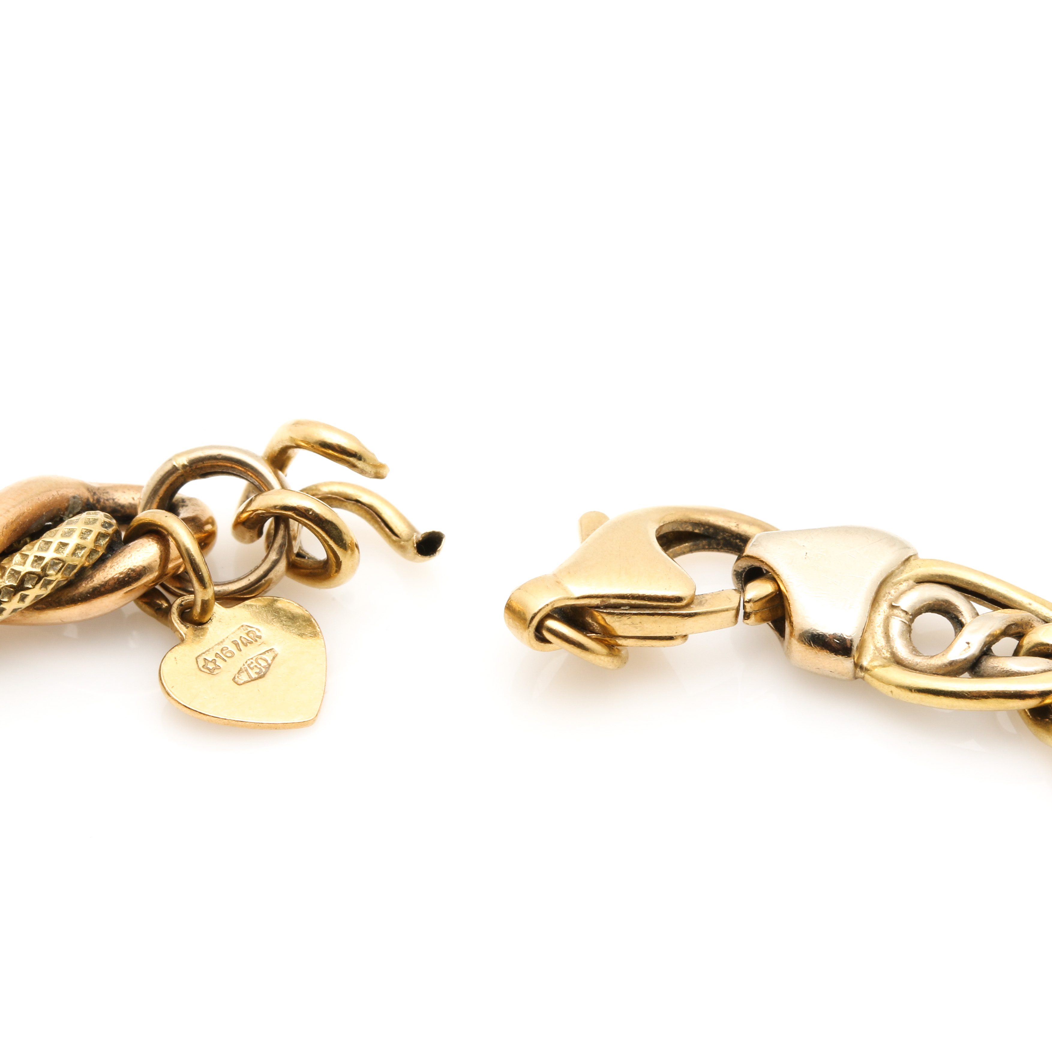 14K Yellow Gold Link Bracelet