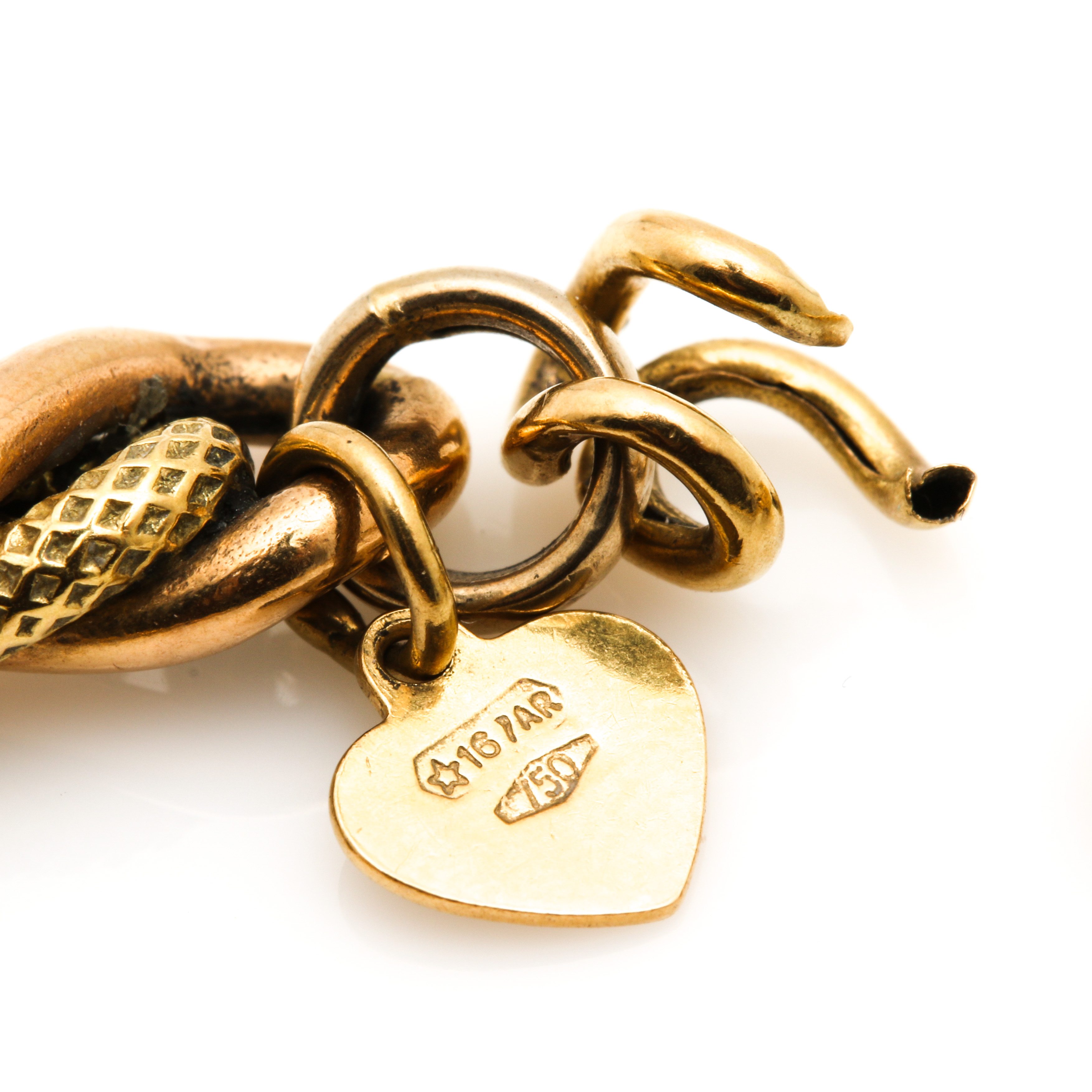 14K Yellow Gold Link Bracelet