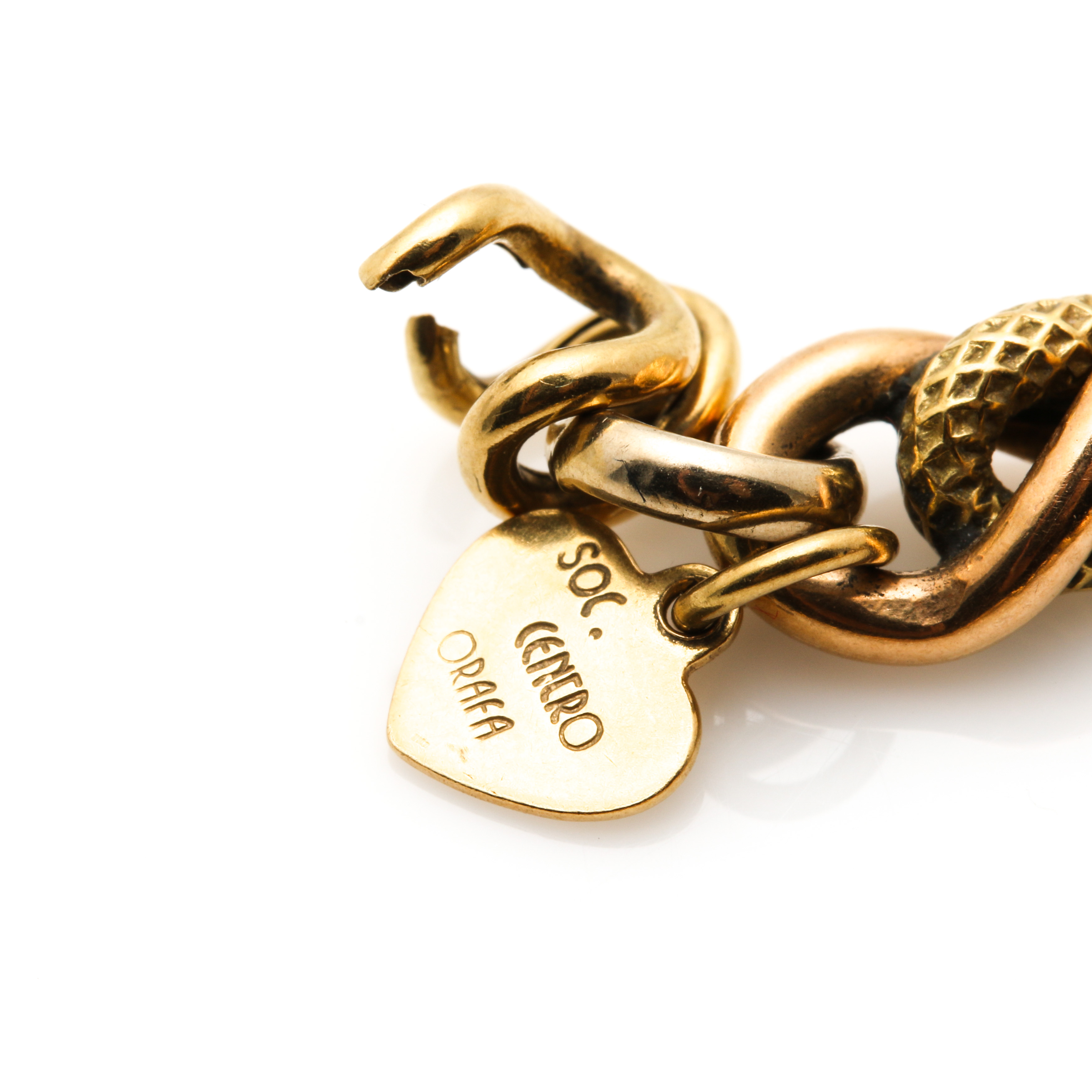 14K Yellow Gold Link Bracelet