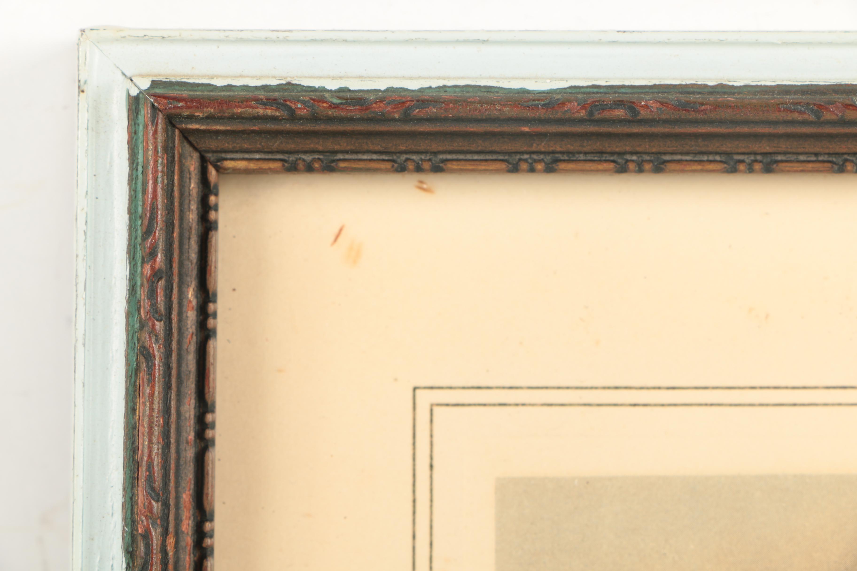 Color Rotogravure Reproduction after Thomas Gainsborough "The Blue Boy"