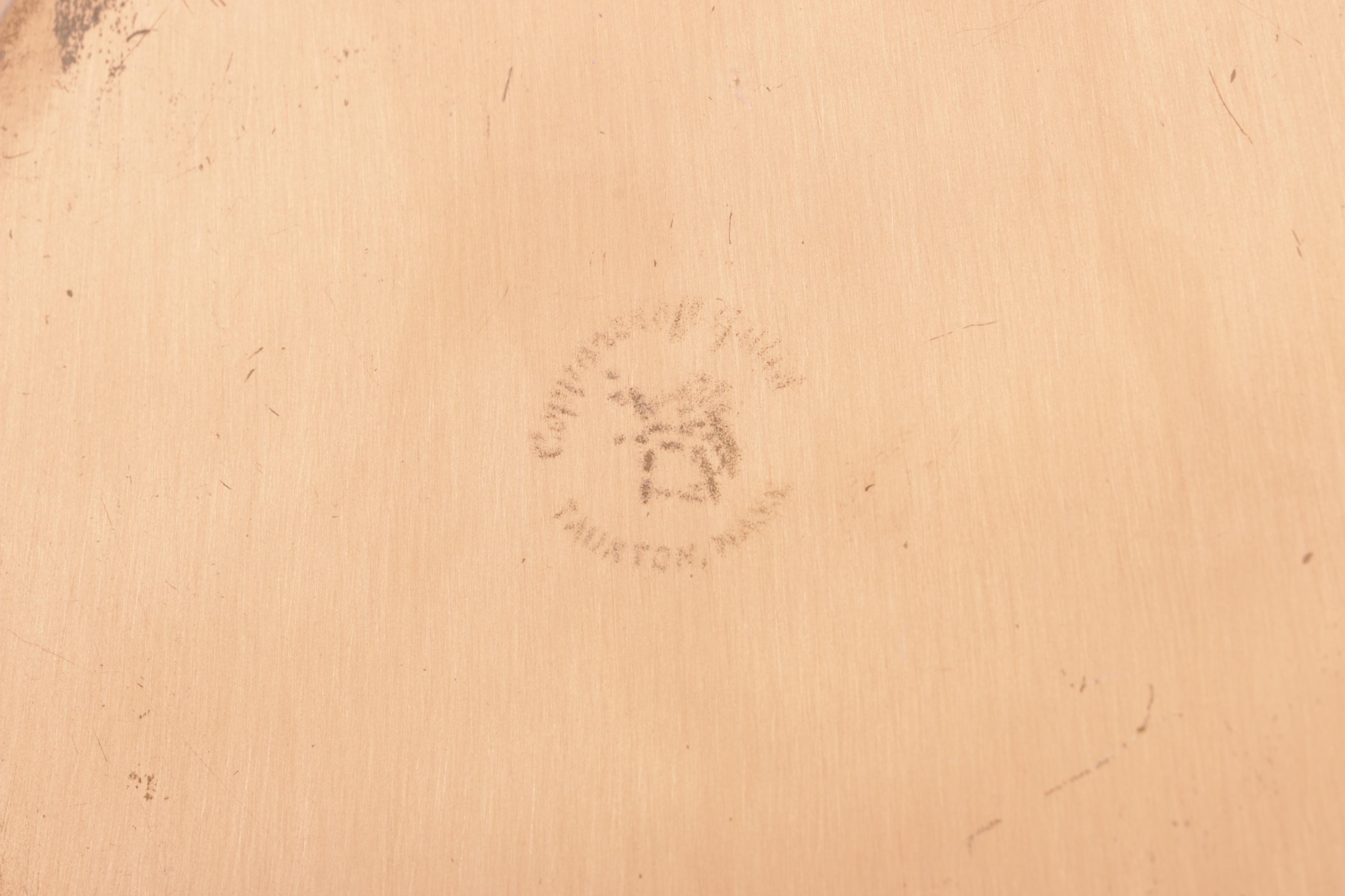 Simpson, Hall, Miller & Co. Silver-Plated Teapot with Coppercraft Guild Kettle