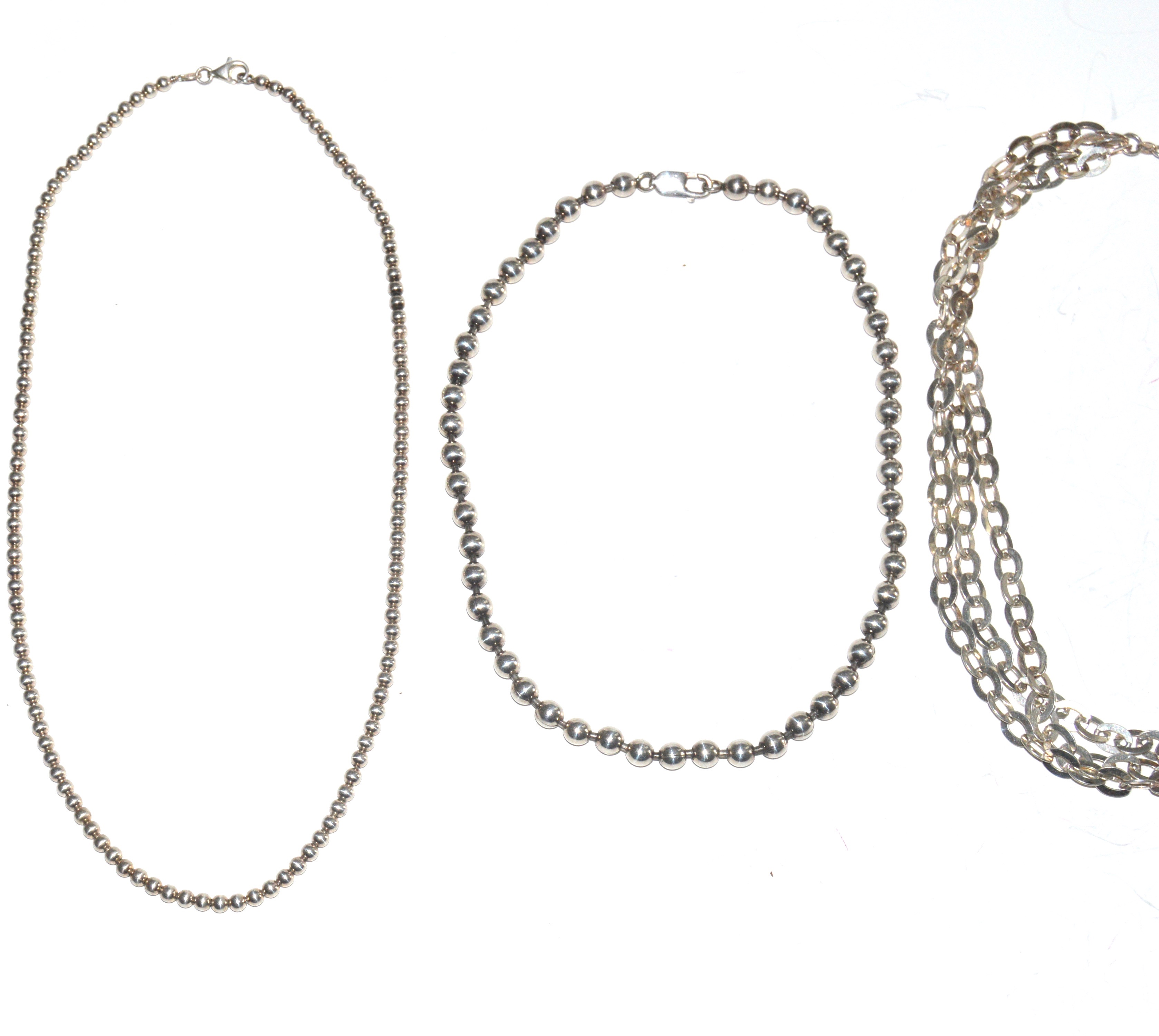 Sterling Silver Necklaces, Bracelets and Brooches