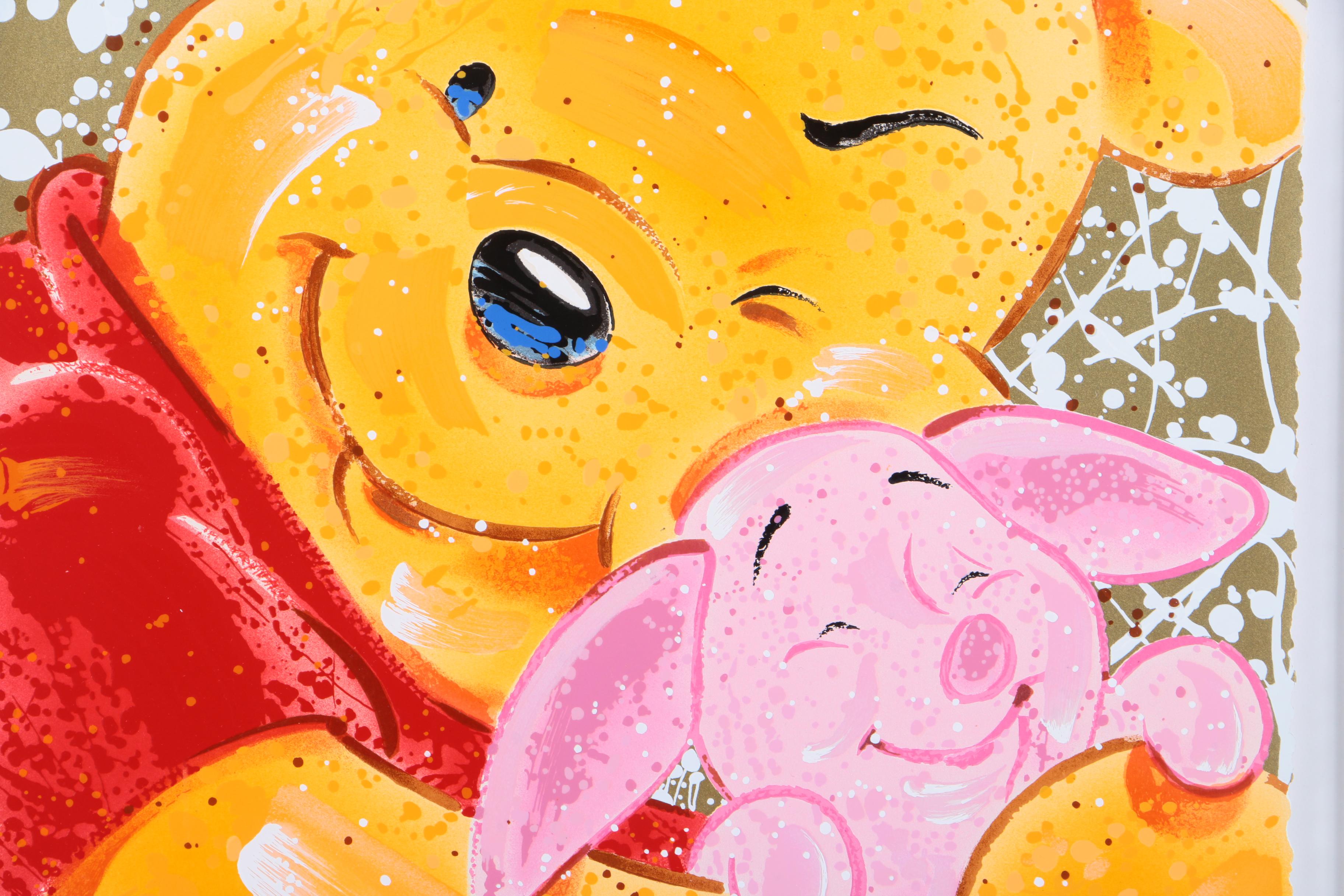 David Willardson Limited Edition Serigraph on Paper "Winnie the Pooh..."