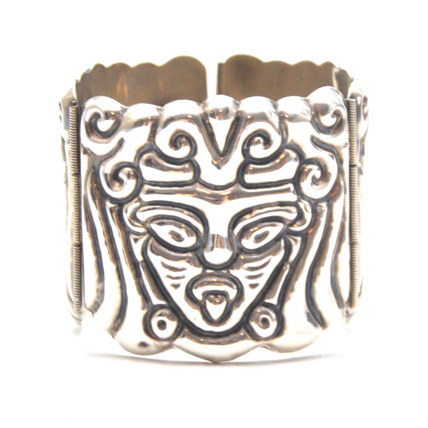 Sterling Silver Embossed Bracelet