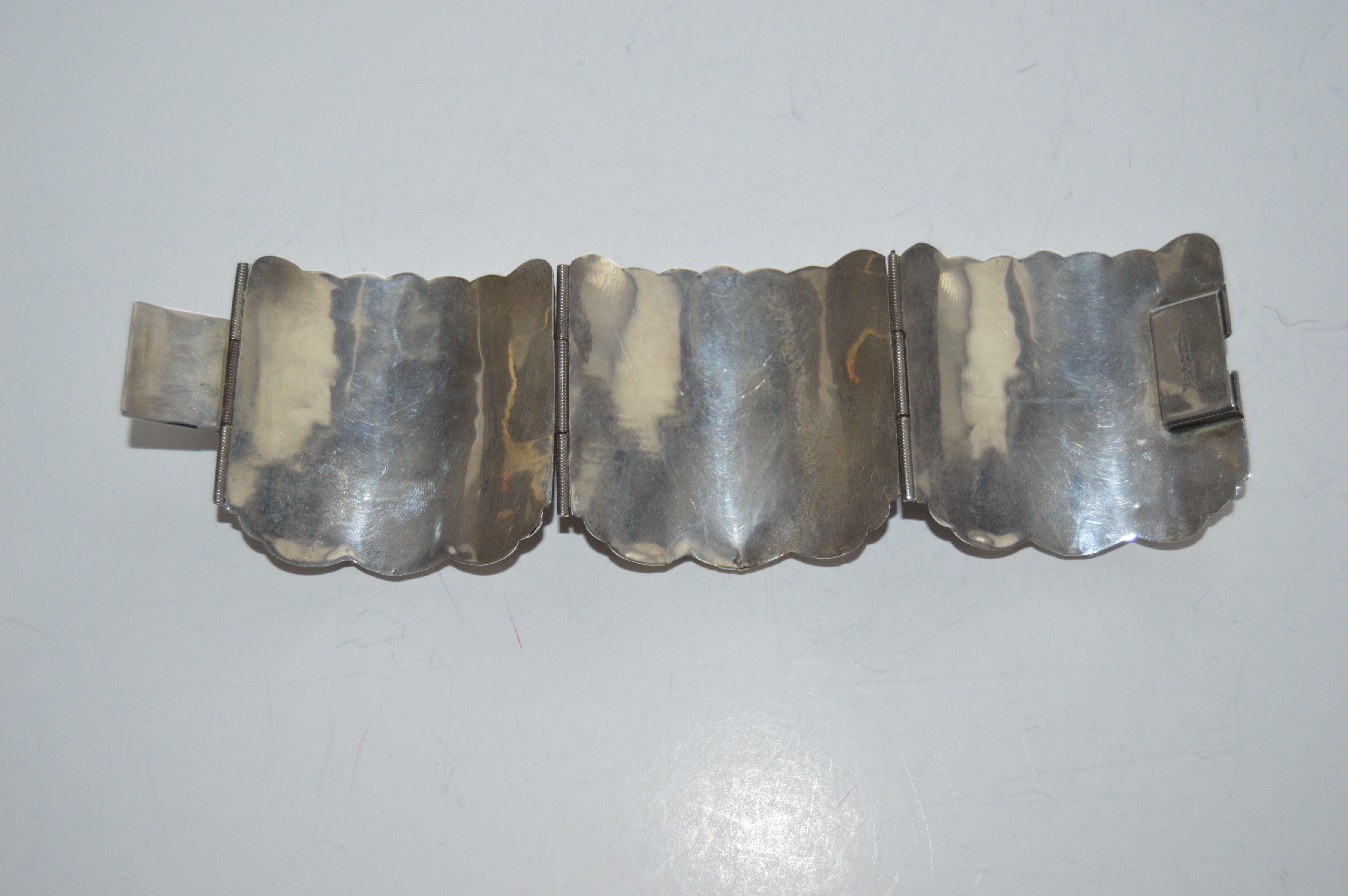 Sterling Silver Embossed Bracelet