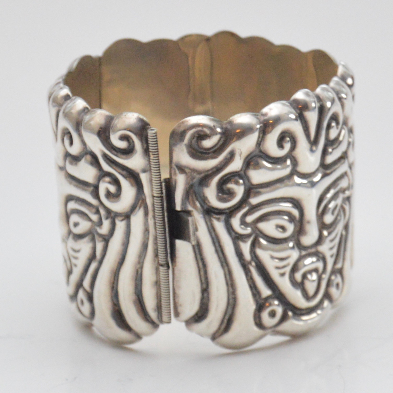 Sterling Silver Embossed Bracelet