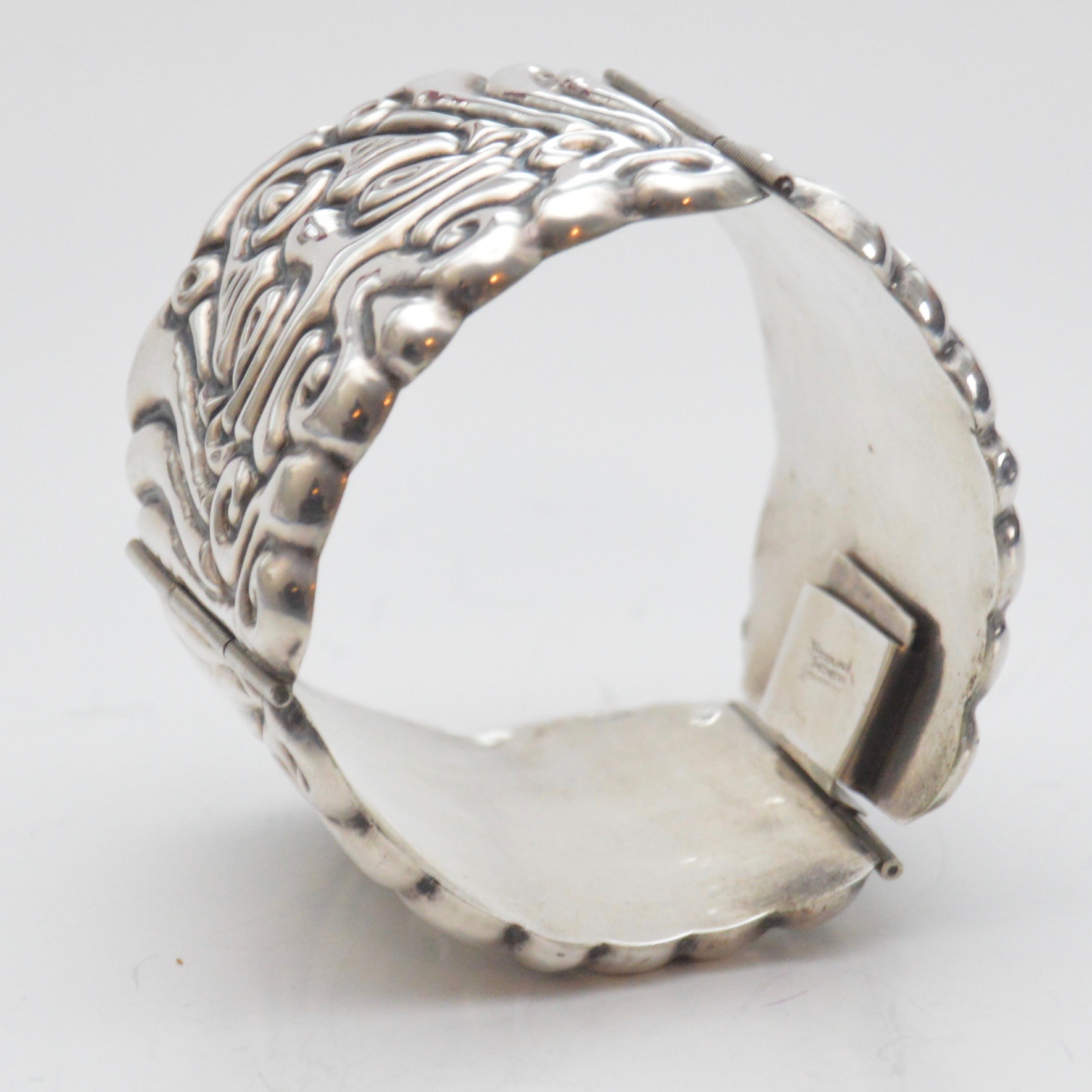 Sterling Silver Embossed Bracelet