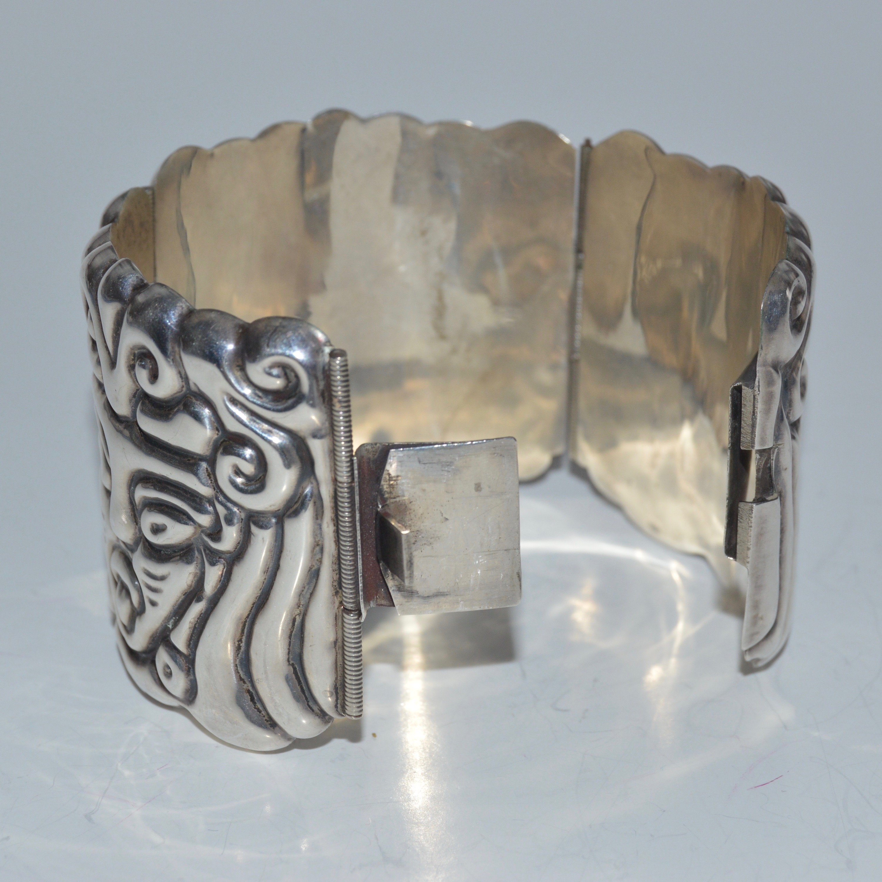 Sterling Silver Embossed Bracelet