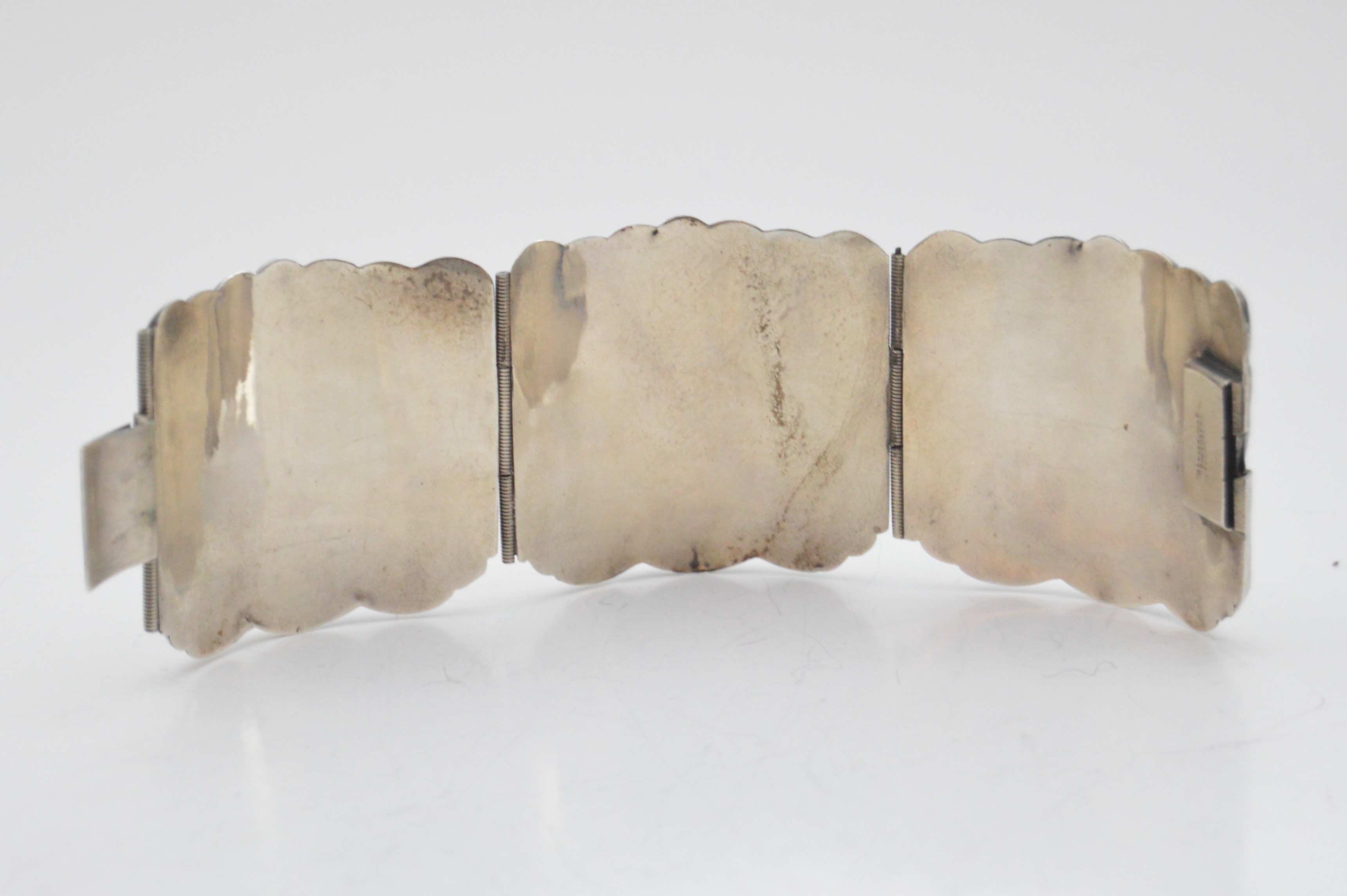 Sterling Silver Embossed Bracelet