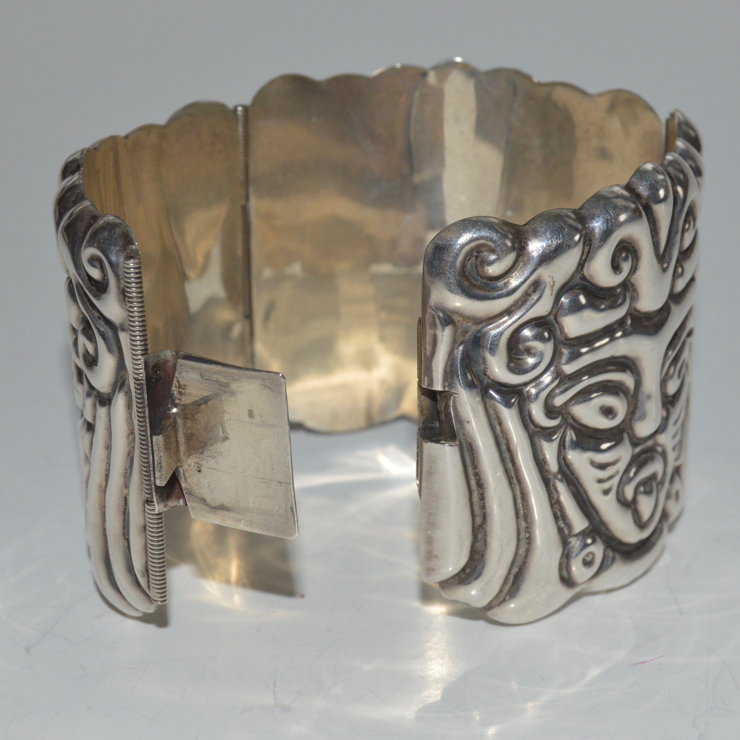 Sterling Silver Embossed Bracelet