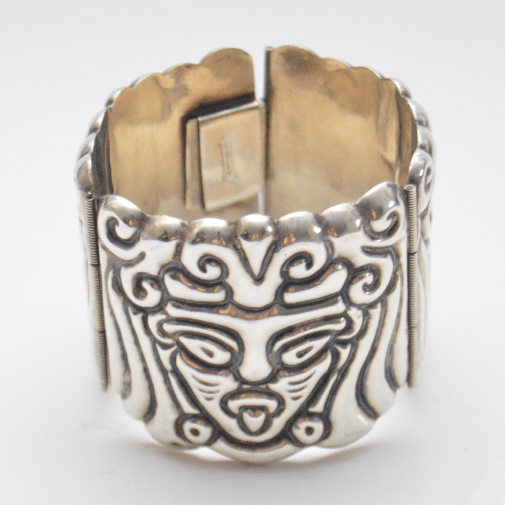 Sterling Silver Embossed Bracelet