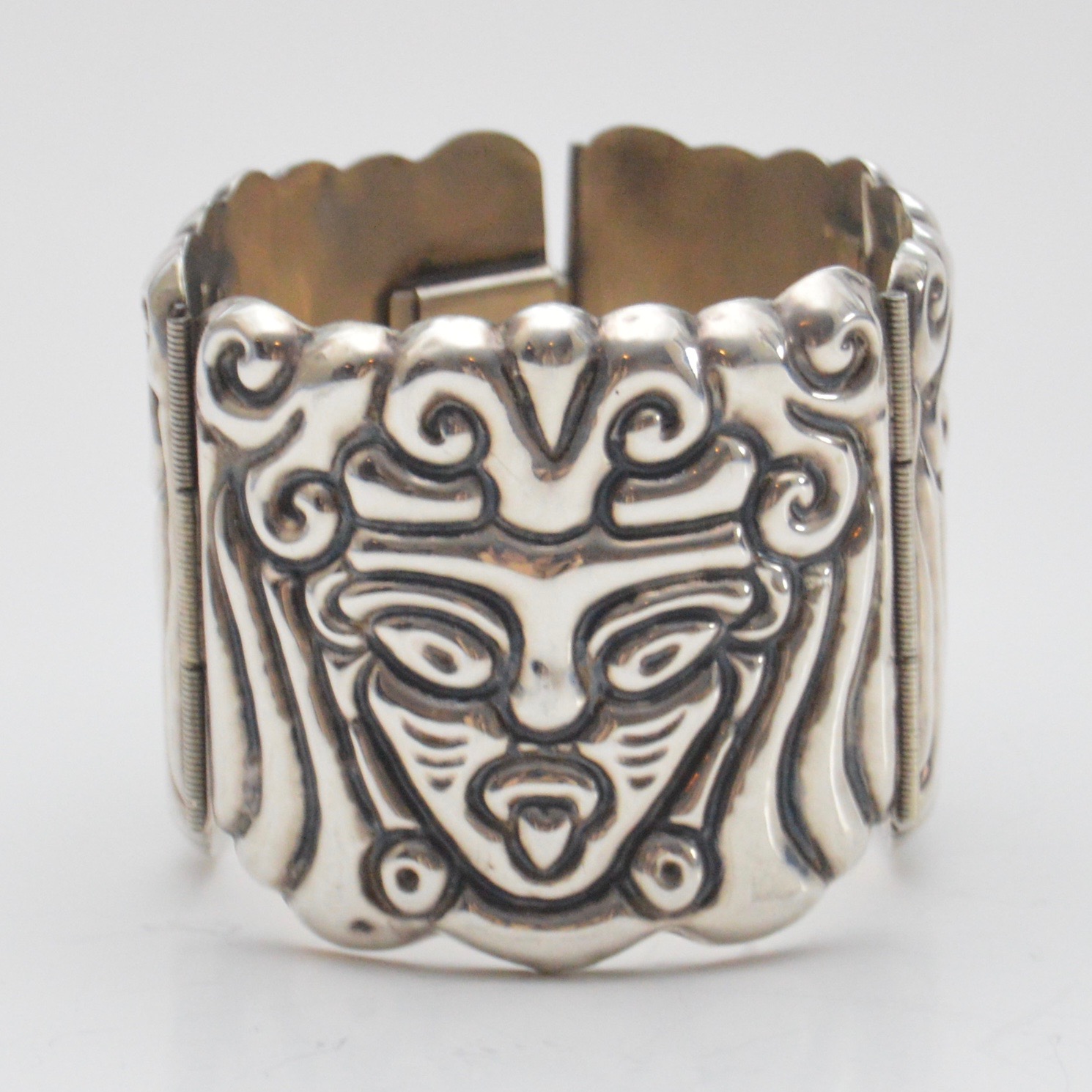 Sterling Silver Embossed Bracelet