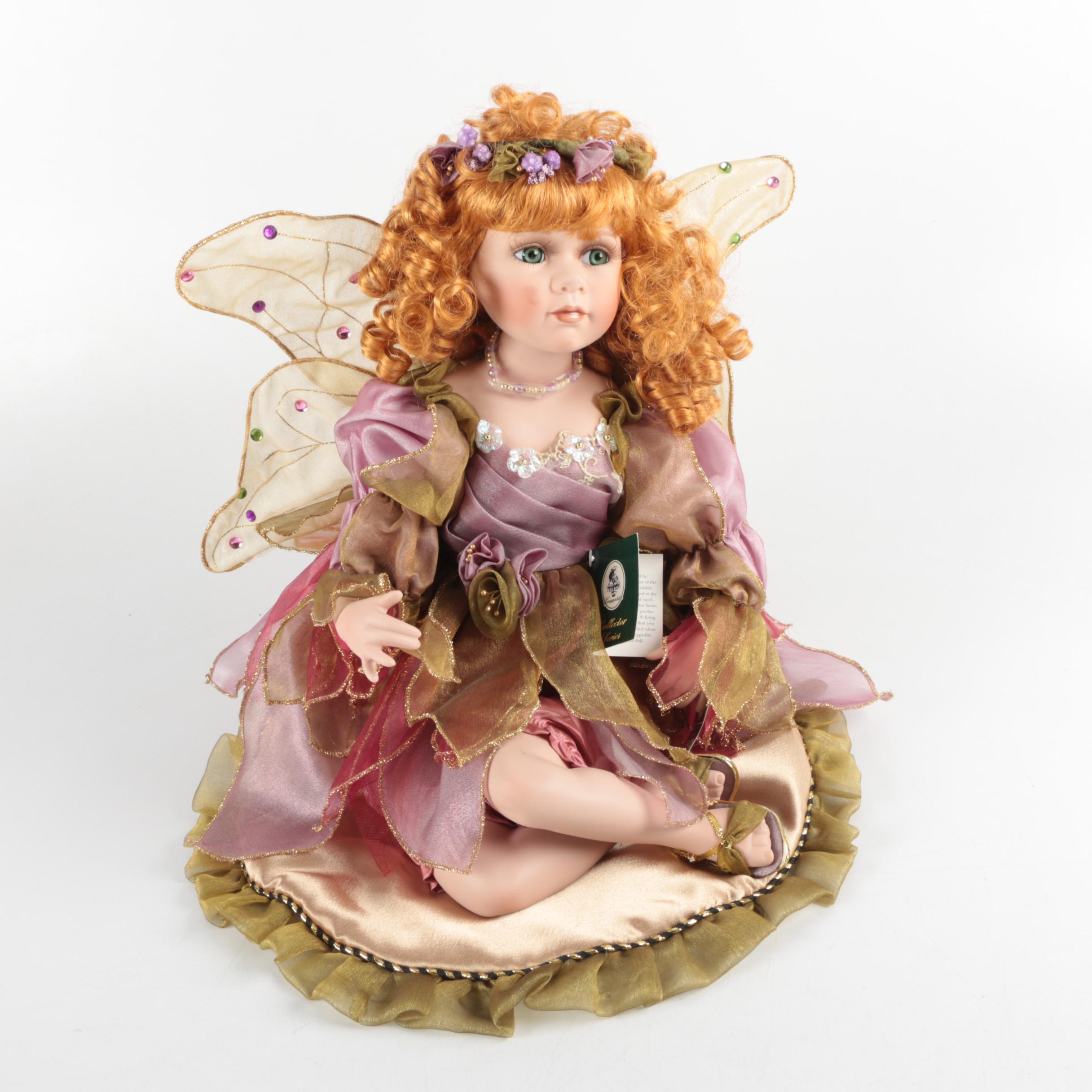 Geppeddo Collector Porcelain Fairy "Jessica" Doll