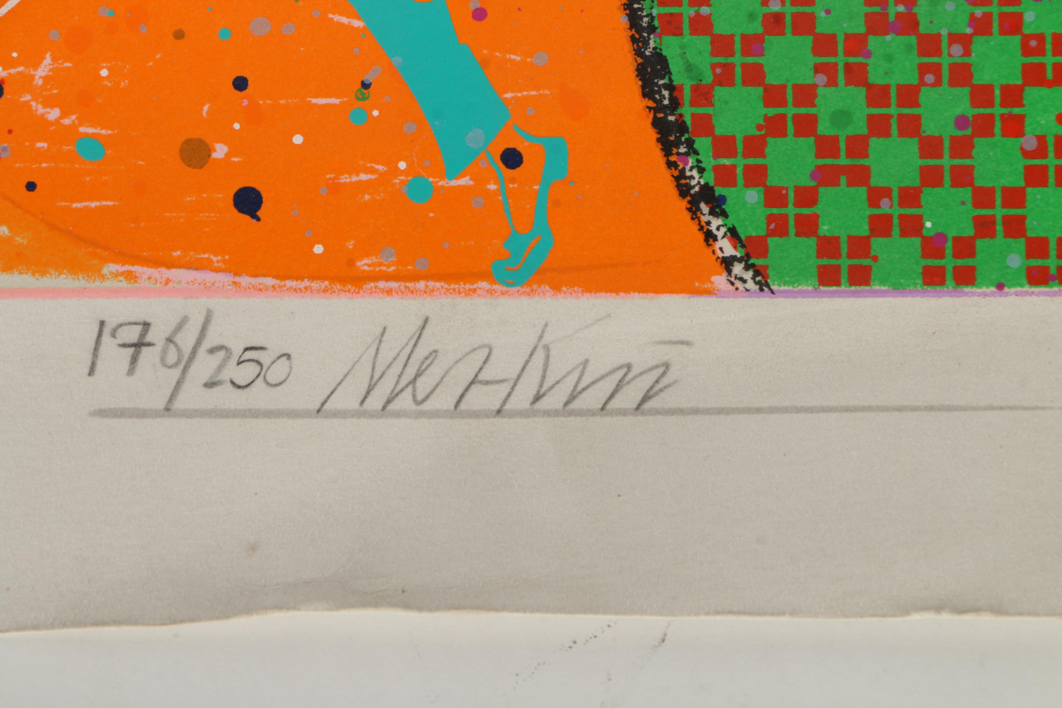 Richard Merkin Limited Edition Serigraph "Just For Laughs You're With Me Night and Day"