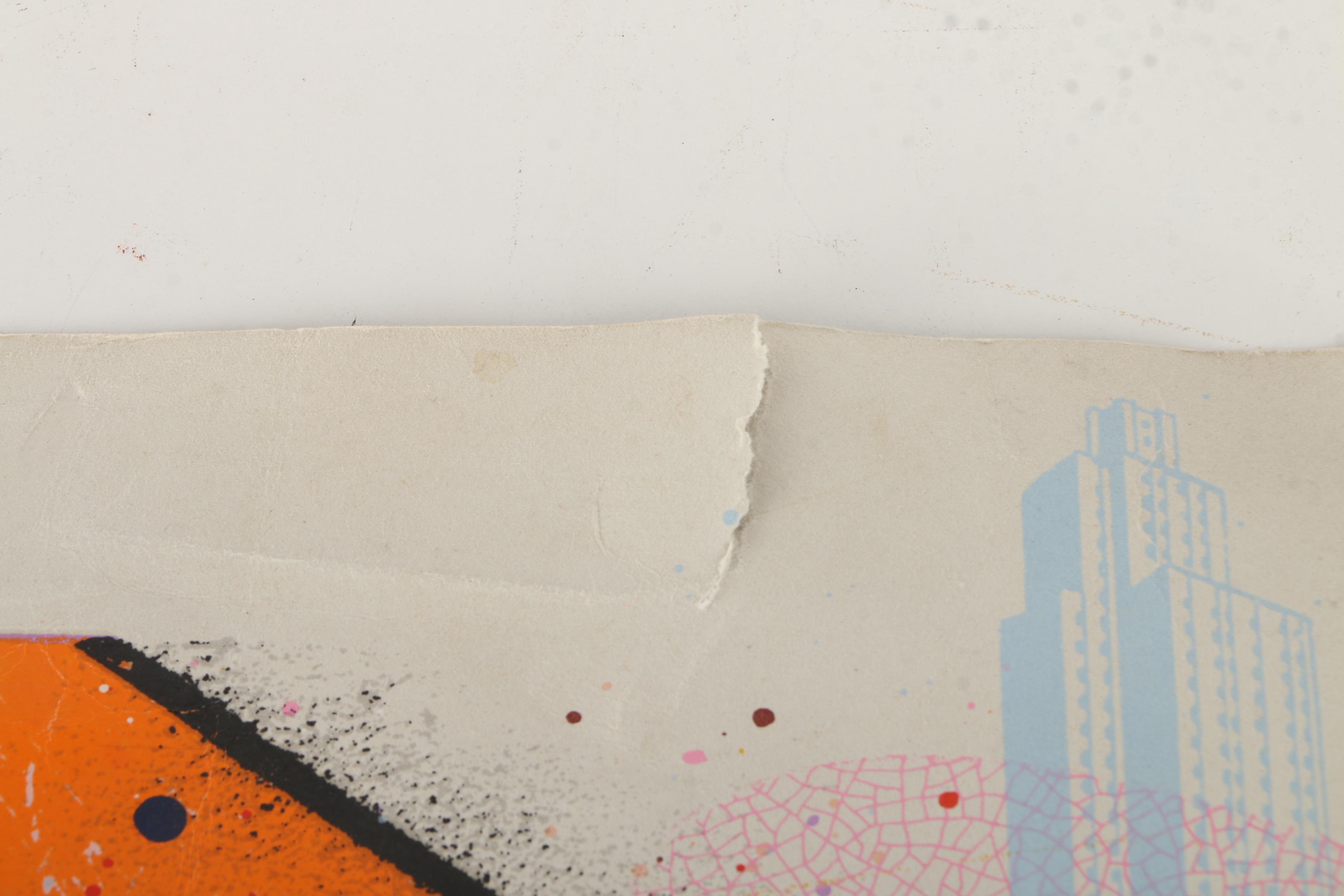 Richard Merkin Limited Edition Serigraph "Just For Laughs You're With Me Night and Day"