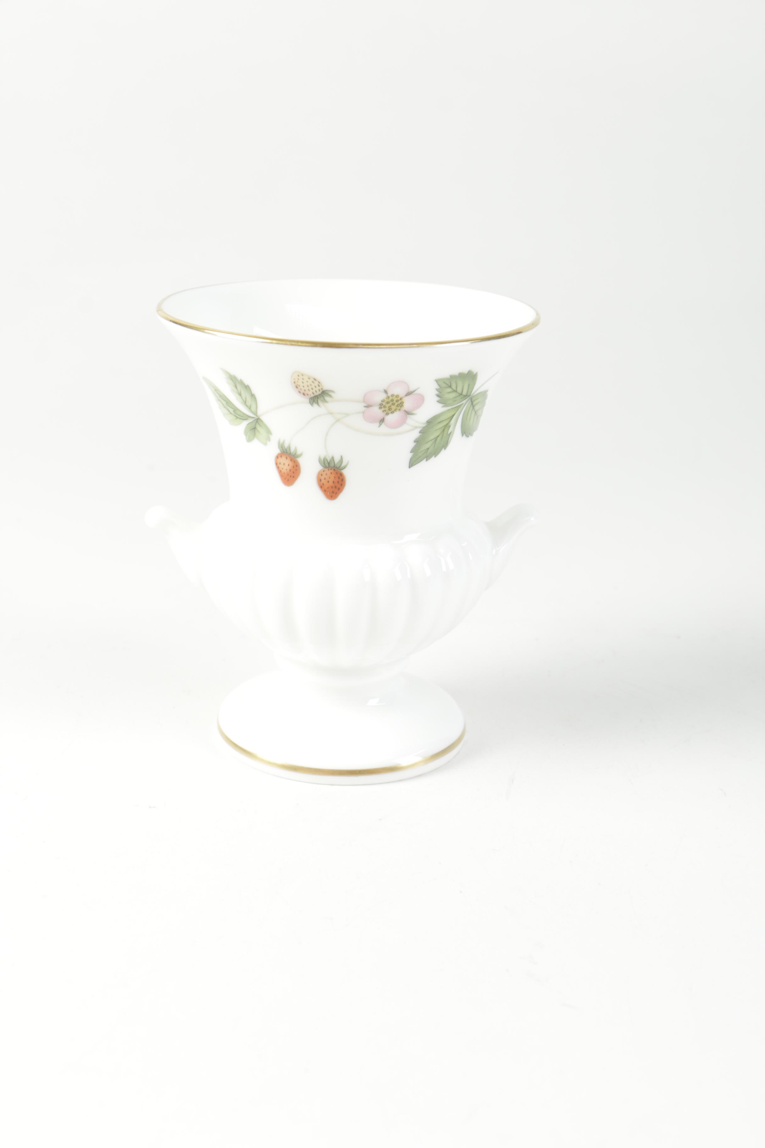 Wedgwood Bone China Bud Vase and Trinket Dish