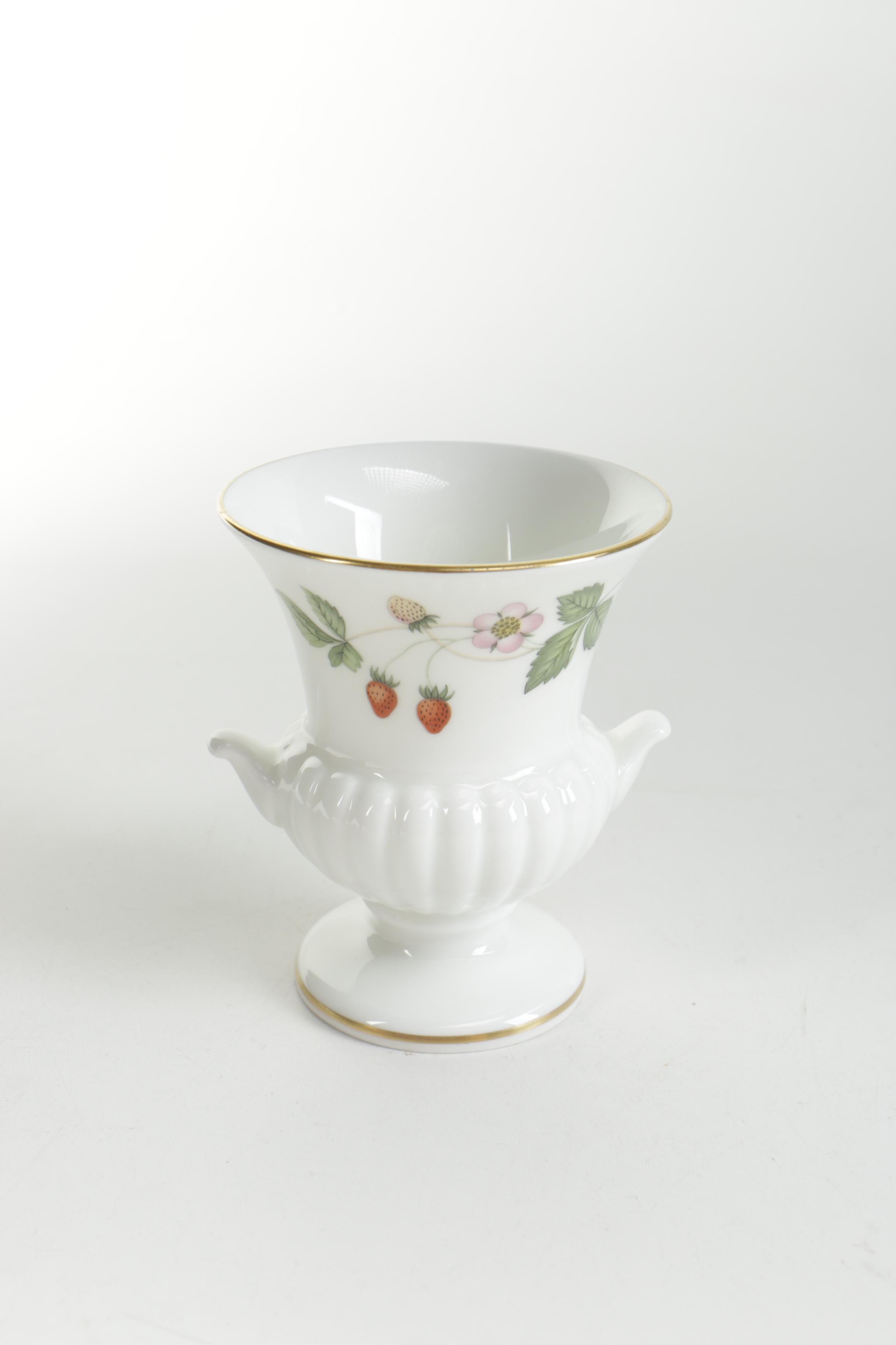 Wedgwood Bone China Bud Vase and Trinket Dish