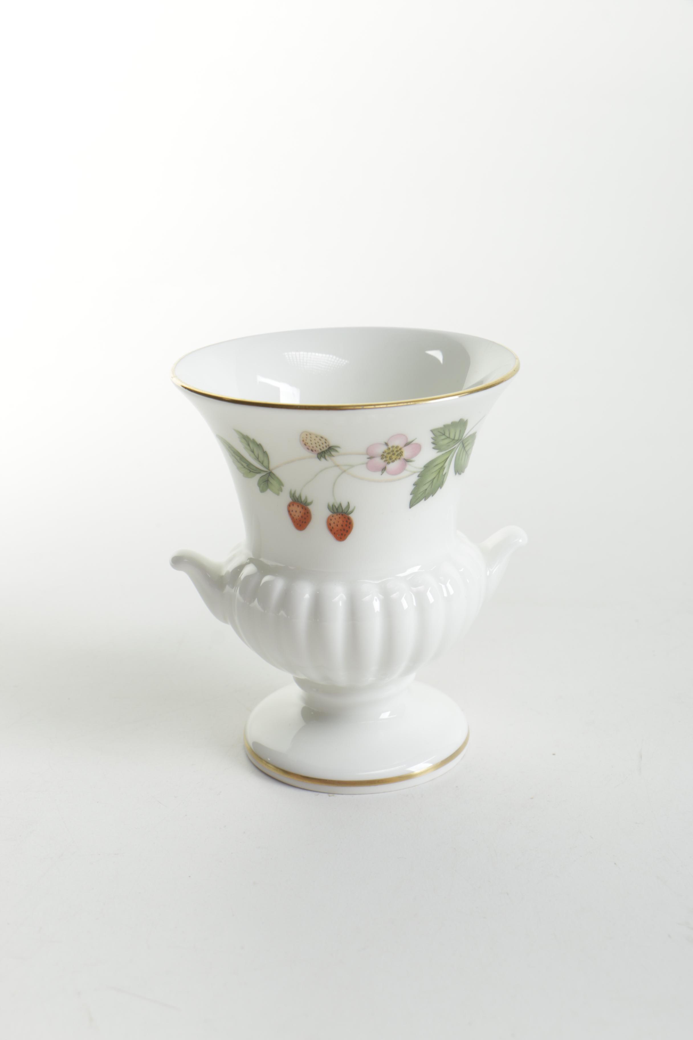 Wedgwood Bone China Bud Vase and Trinket Dish