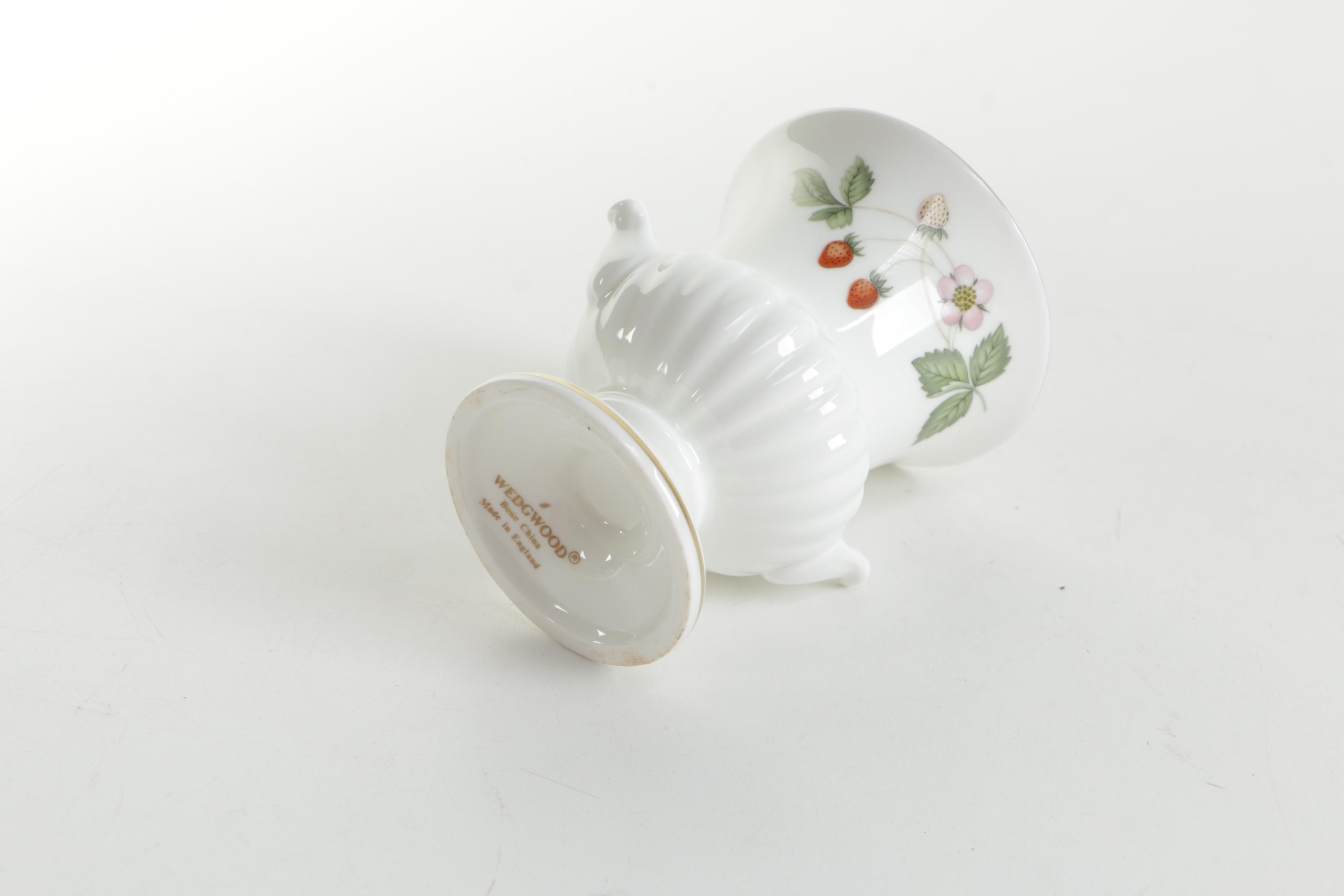 Wedgwood Bone China Bud Vase and Trinket Dish