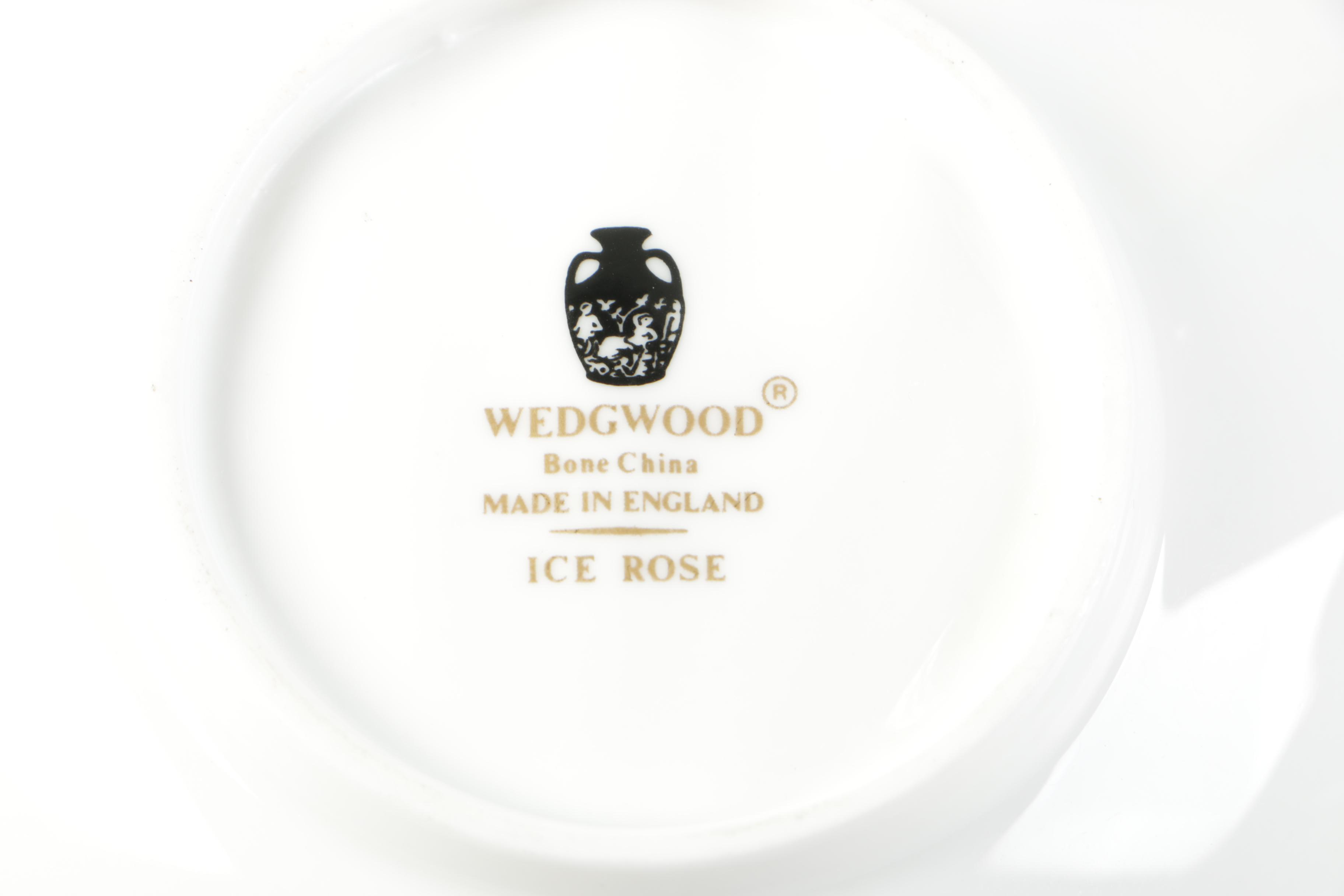 Wedgwood Bone China Bud Vase and Trinket Dish