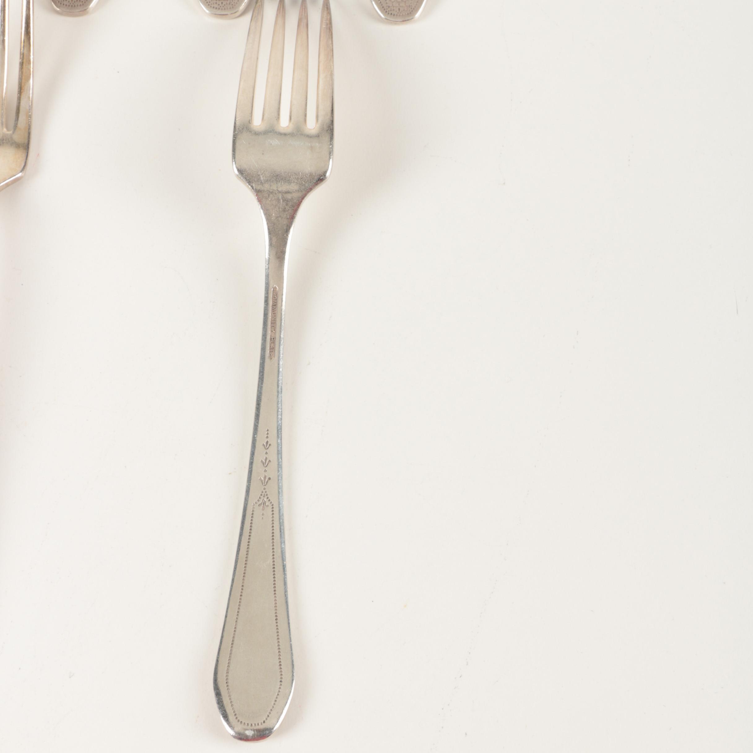 Oneida "Paul Revere" Silver Plate Flatware