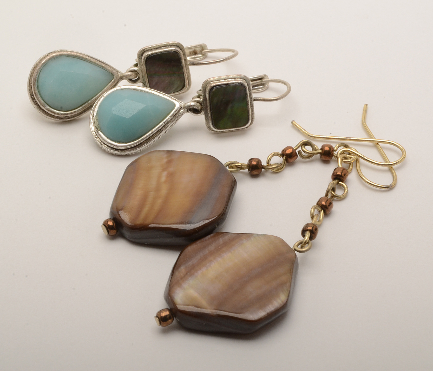 Costume Jewelry with Gemstones and Natural Materials