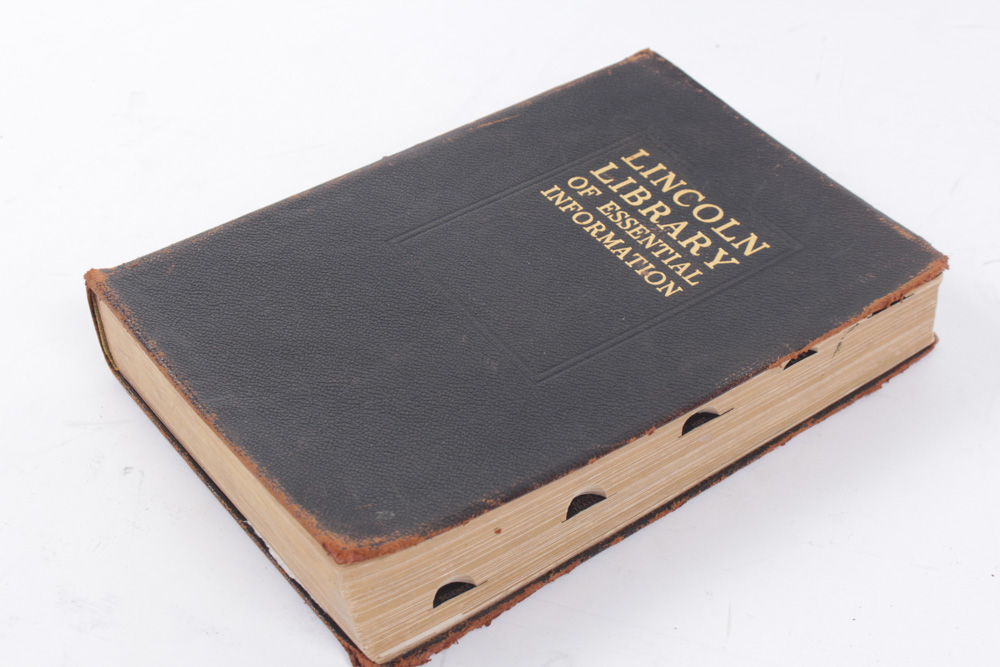"Lincoln Library of Essential Information"